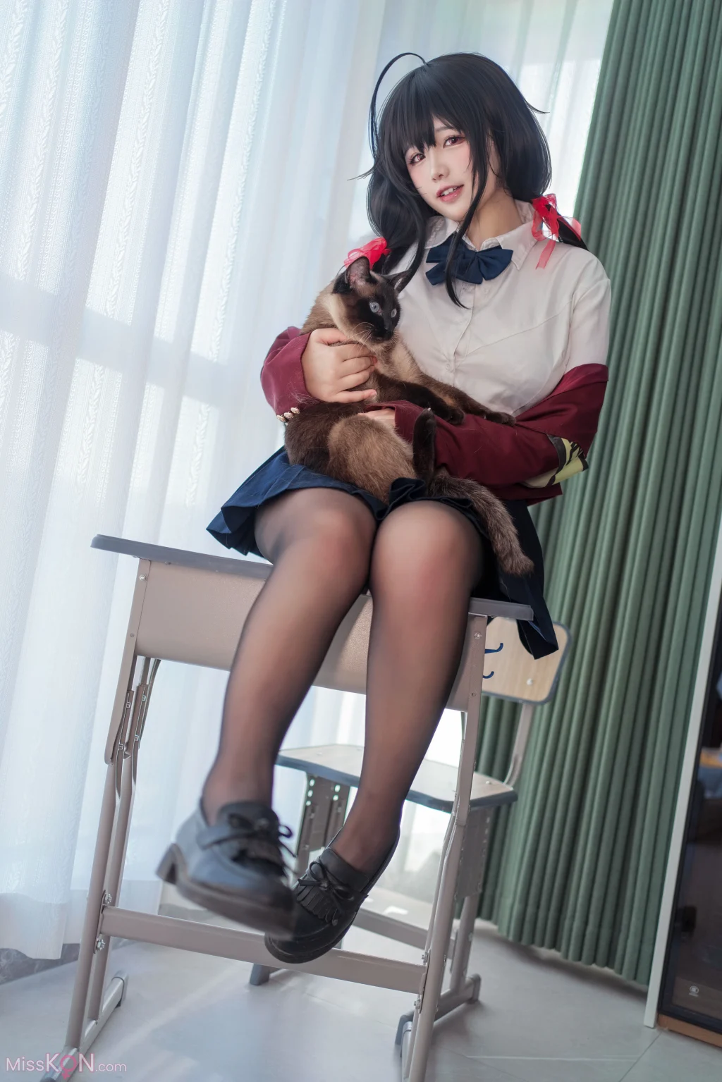 Coser@阿半今天很开心: 大凤JK (58 photos)