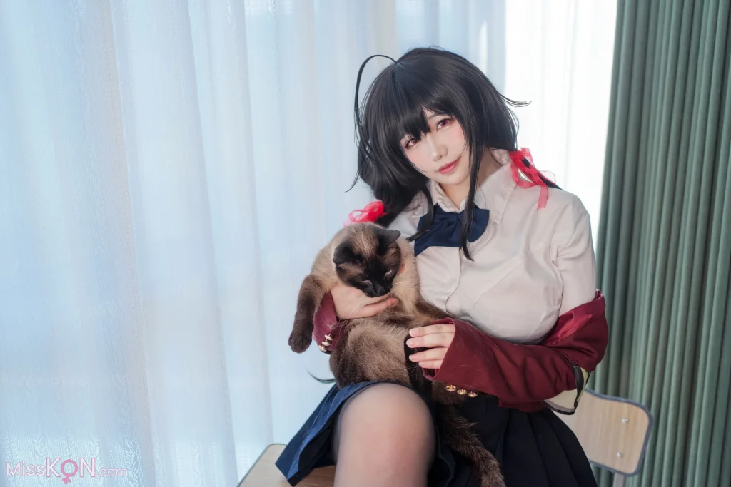 Coser@阿半今天很开心: 大凤JK (58 photos)