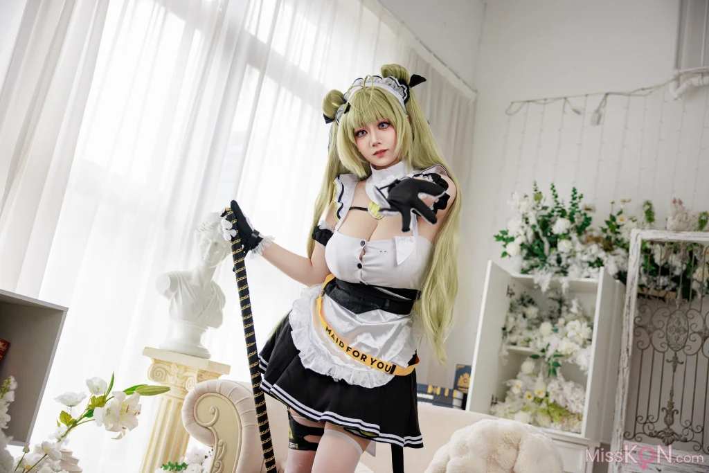 Coser@阿雪雪: 胜利女神 妮姬 索达 女仆 (93 photos + 1 video)