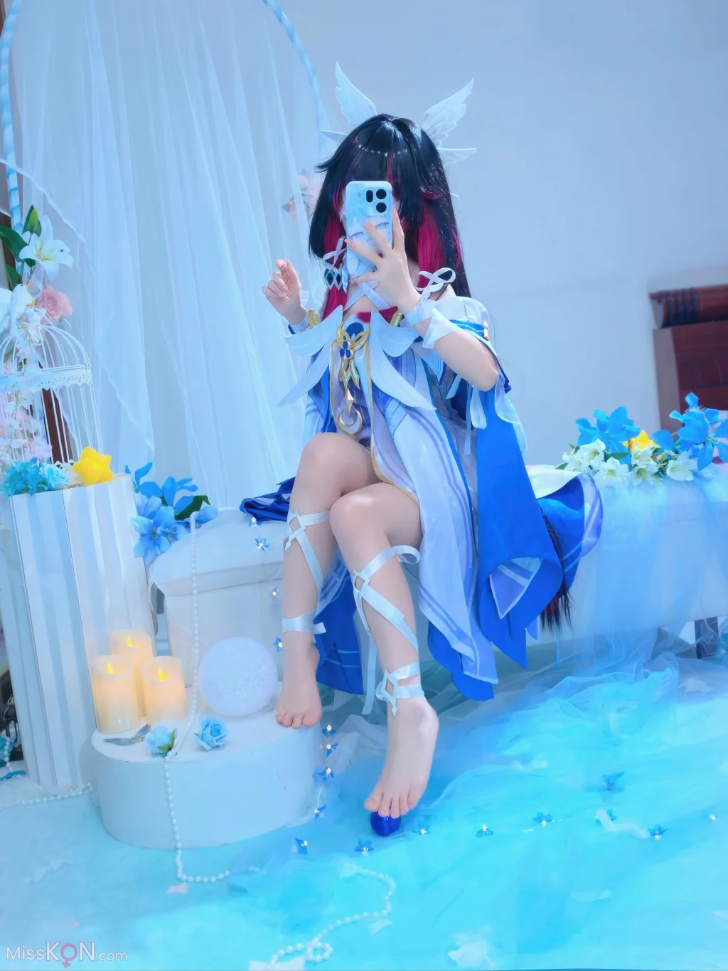 Coser@染三ran3: 原神 哥伦比娅 (124 photos)