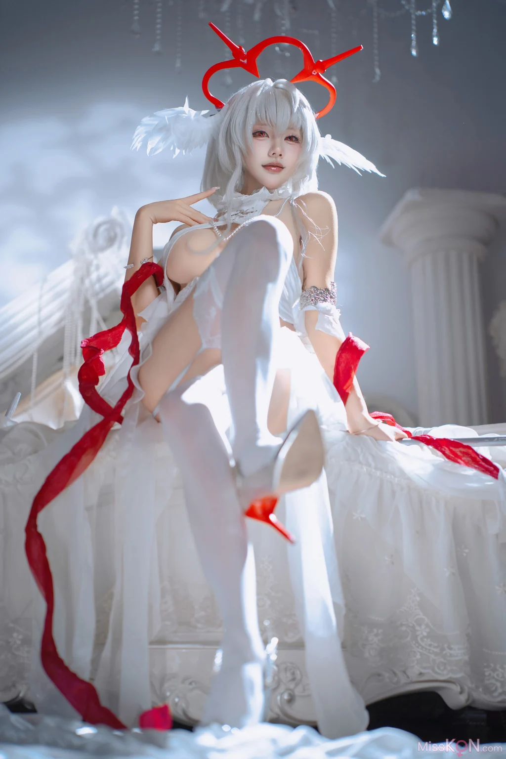 Coser@是一只熊仔吗: 碧蓝航线 珍珠号·魔堡中的堕天使 (40 photos)