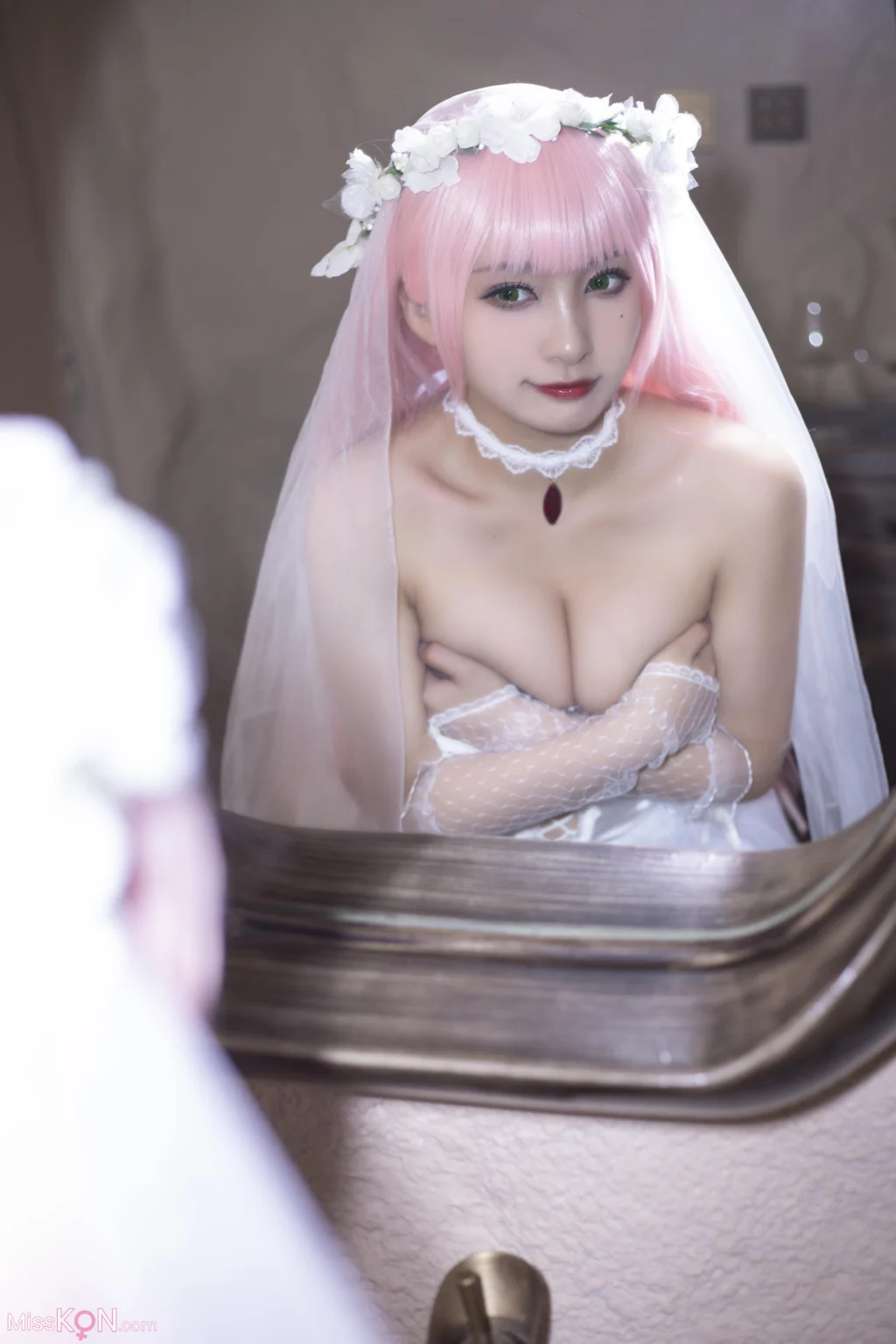Coser@洛璃LoLiSAMA: 02花嫁 (63 photos)