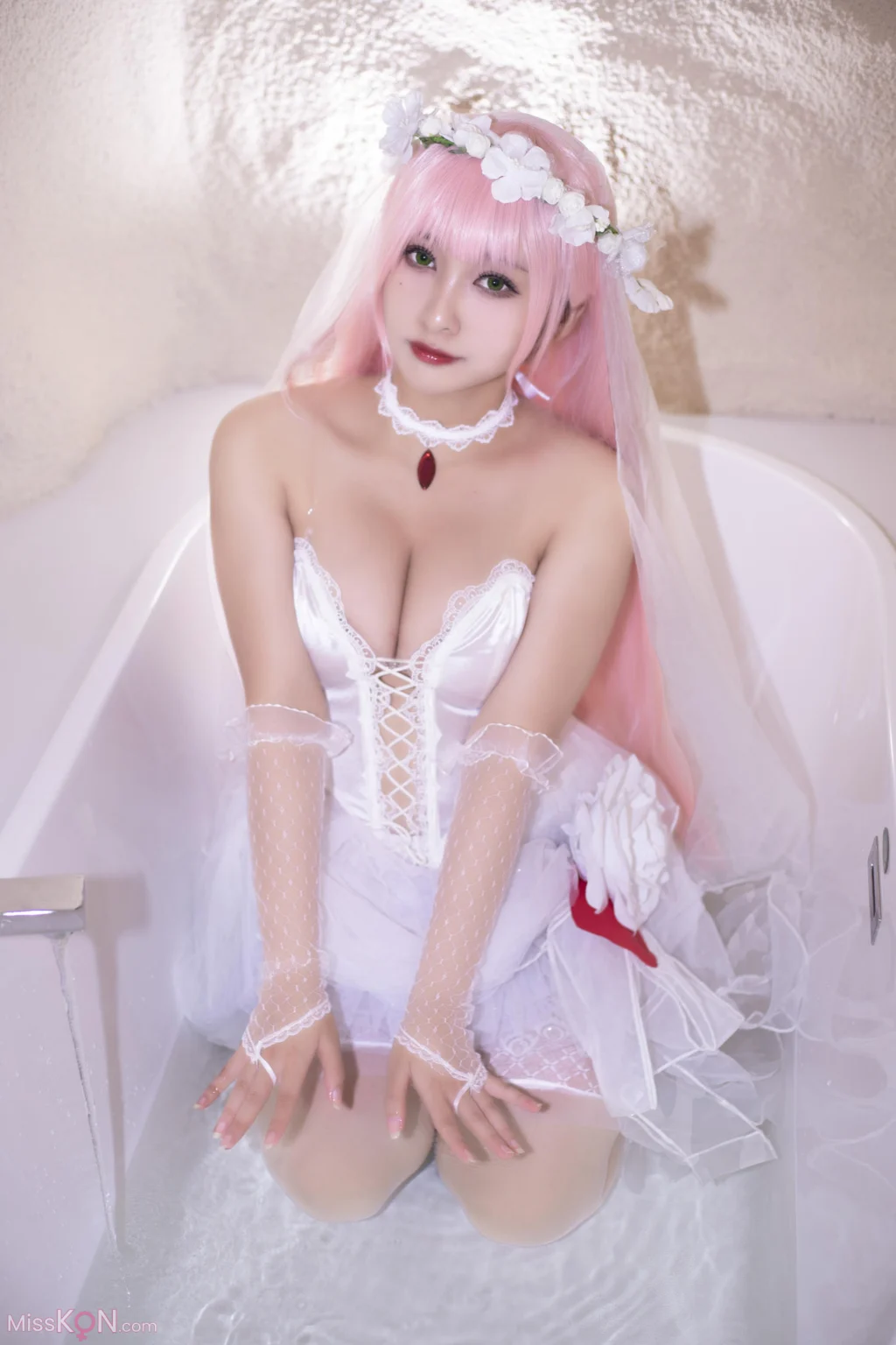Coser@洛璃LoLiSAMA: 02花嫁 (63 photos)