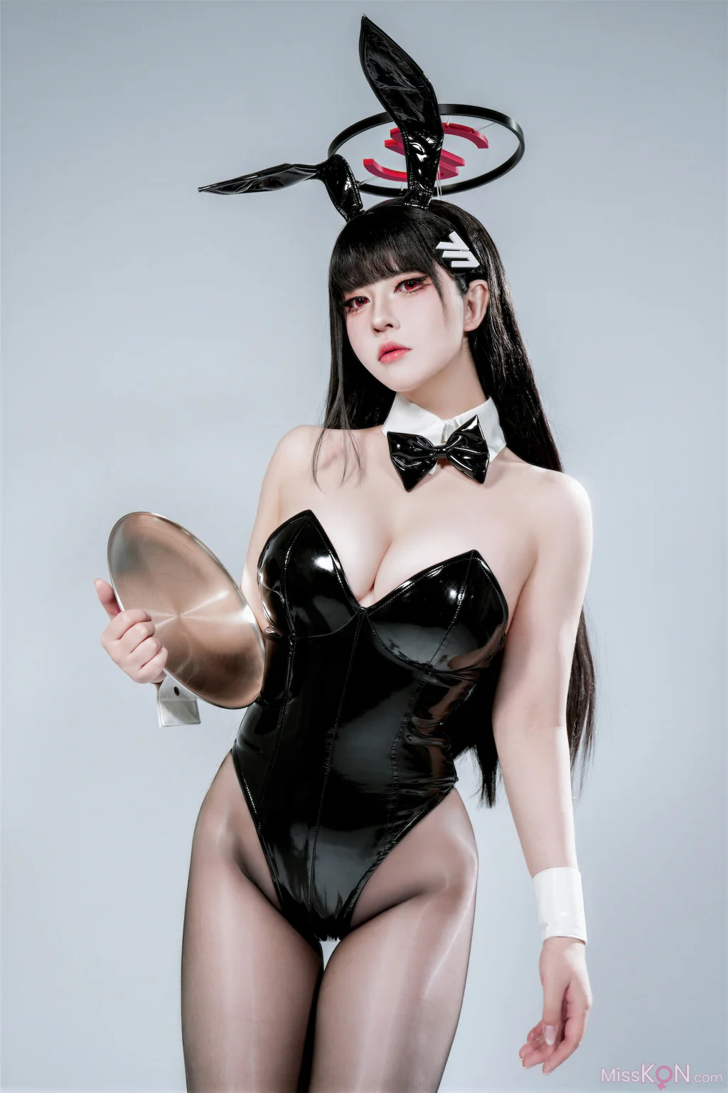 Coser@半半子: 蔚蓝档案 调月莉音兔女郎 (57 photos + 6 videos)