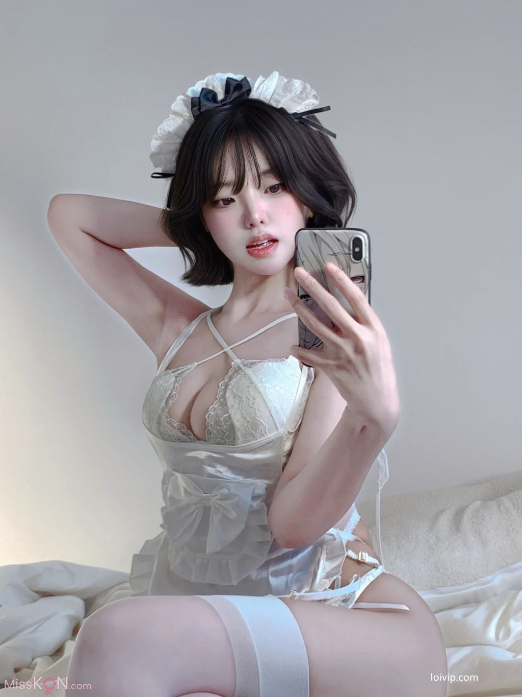 Coser@你的真真u: 纯欲甜 (45 photos + 1 video)