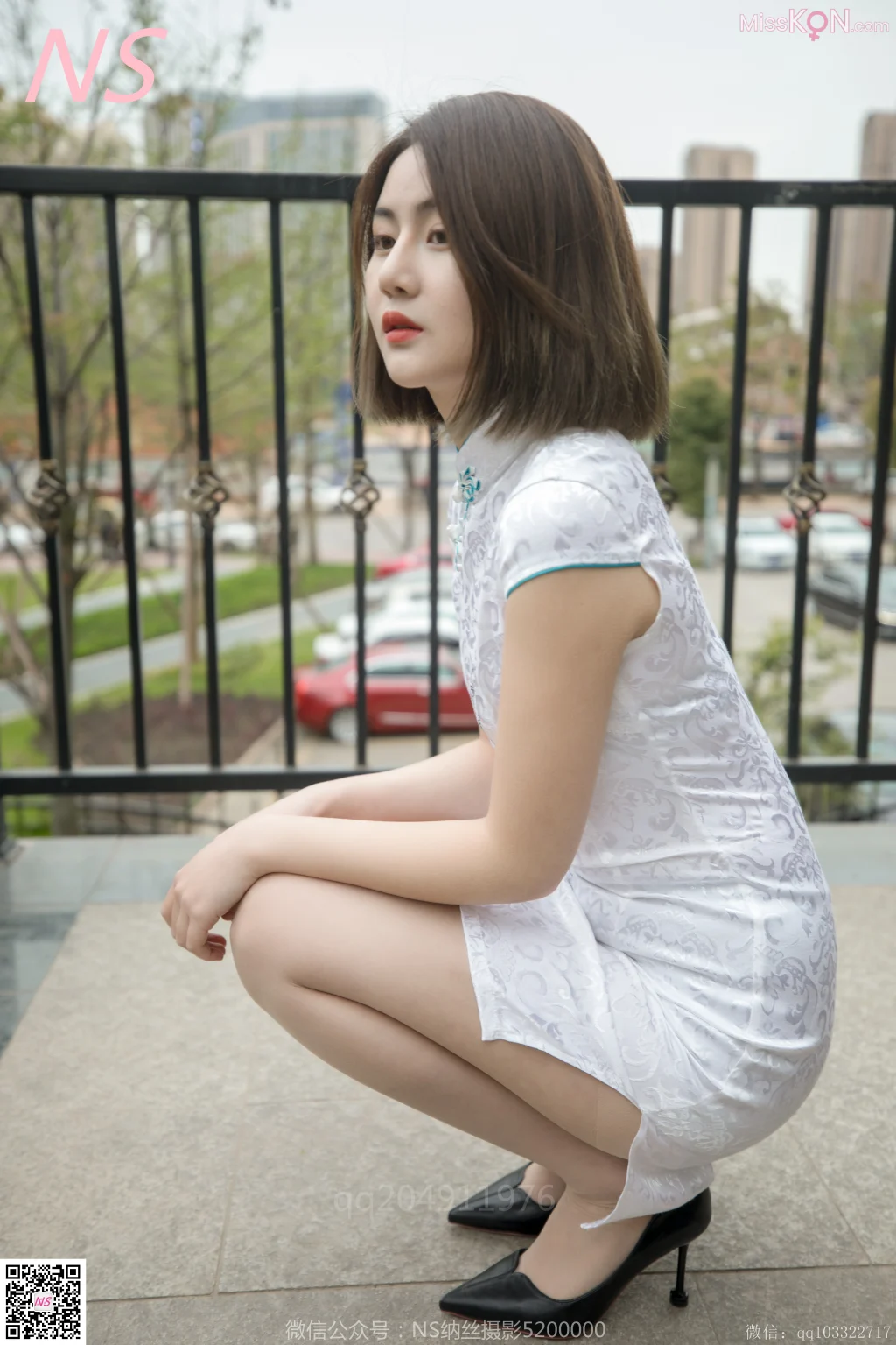 [NS纳丝摄影] No.135: 品茹 素雅旗袍丝袜秀 (71 photos + 1 video)