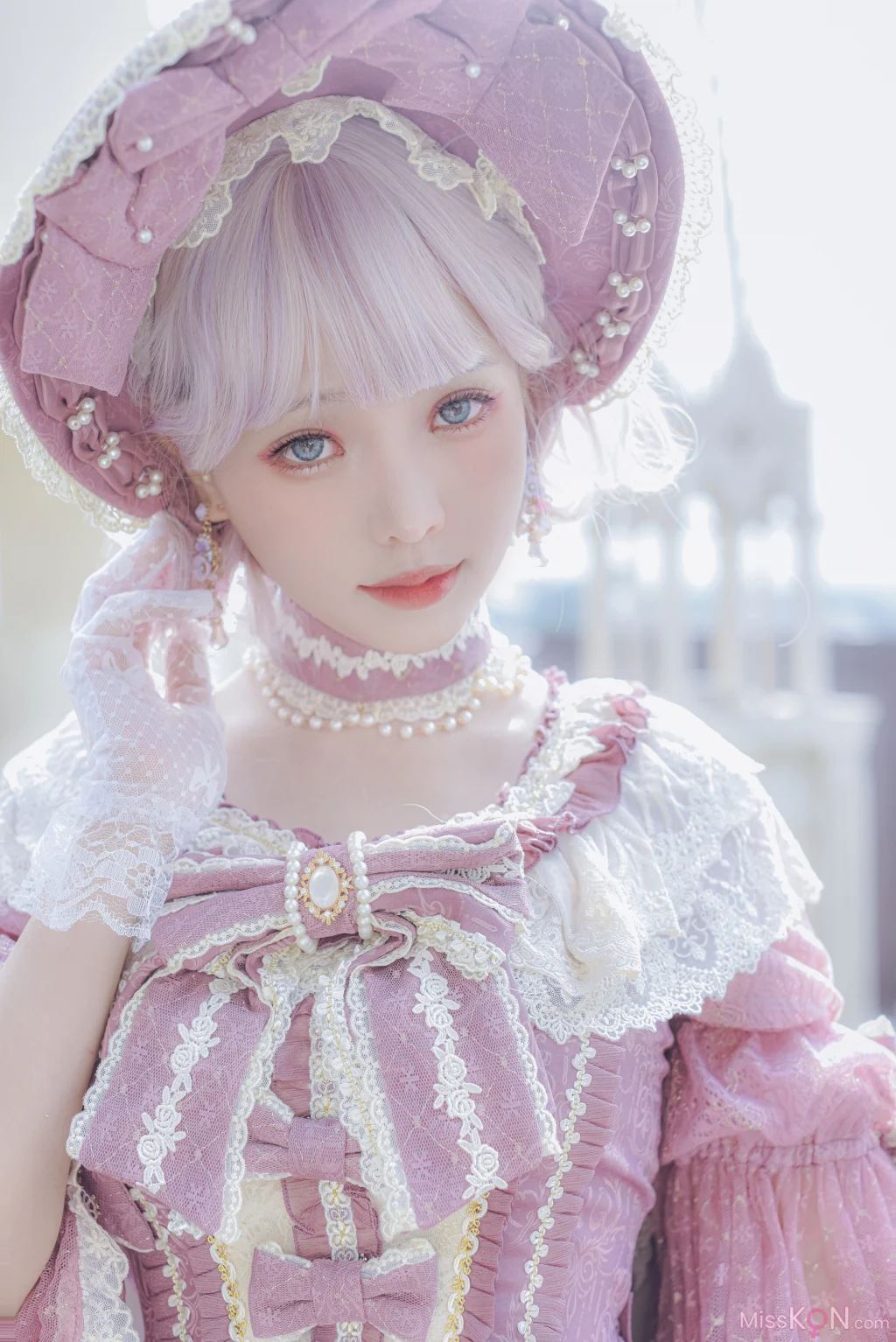 Coser@Ely_eee (ElyEE子): Lilac Courtyard 紫丁香庭院 (49 photos)