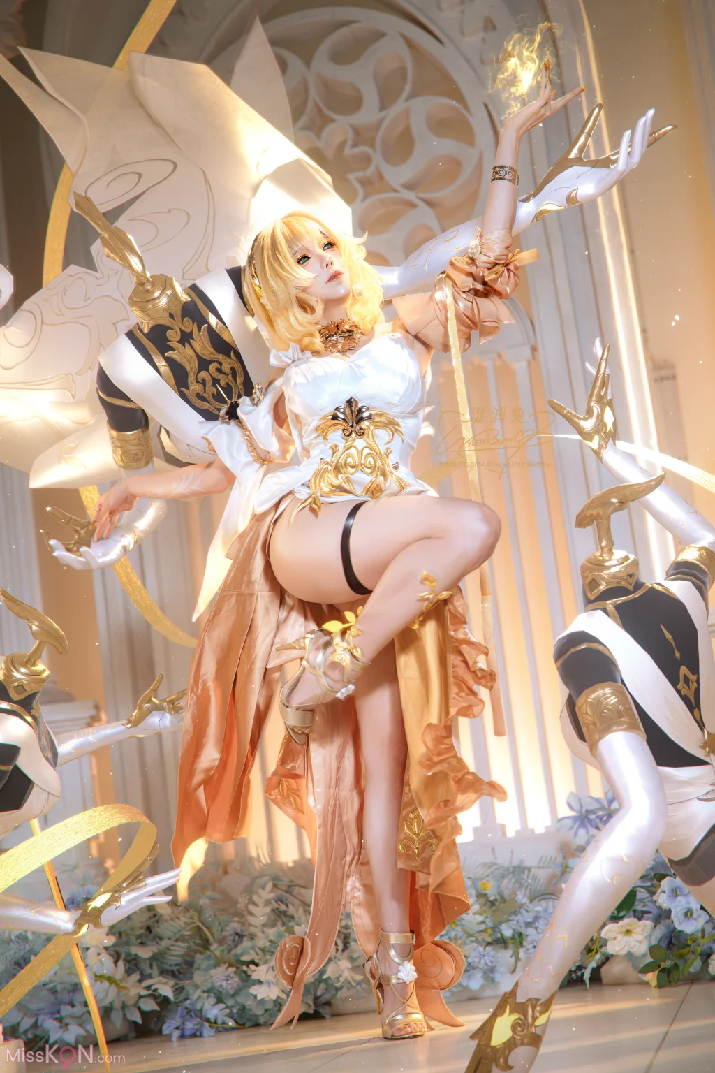 Coser@黏黏团子兔: 2026年07月作品 崩坏：星穹铁道-阿格莱雅 (143 photos + 4 videos)