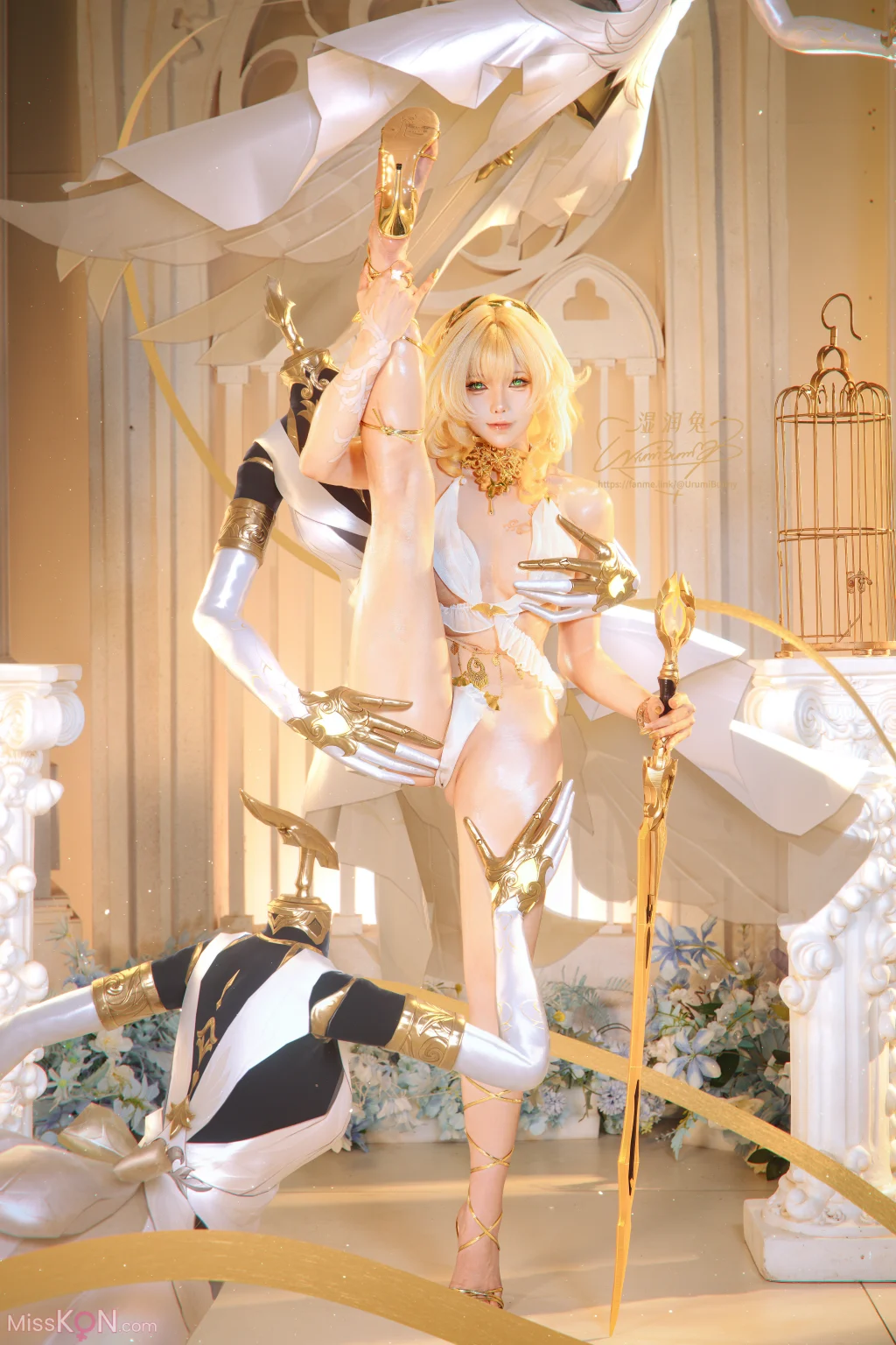 Coser@黏黏团子兔: 2026年07月作品 崩坏：星穹铁道-阿格莱雅 (143 photos + 4 videos)