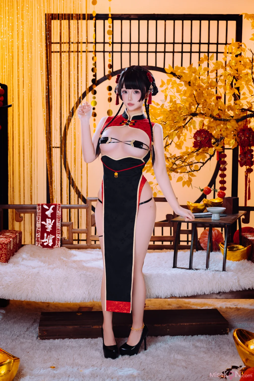 Coser@日奈娇: 新年限定旗袍 (61 photos)