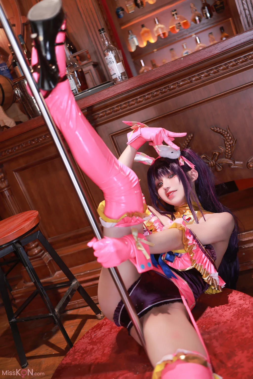 Coser@桜满三时: 星野爱同人兔女郎 (33 photos)