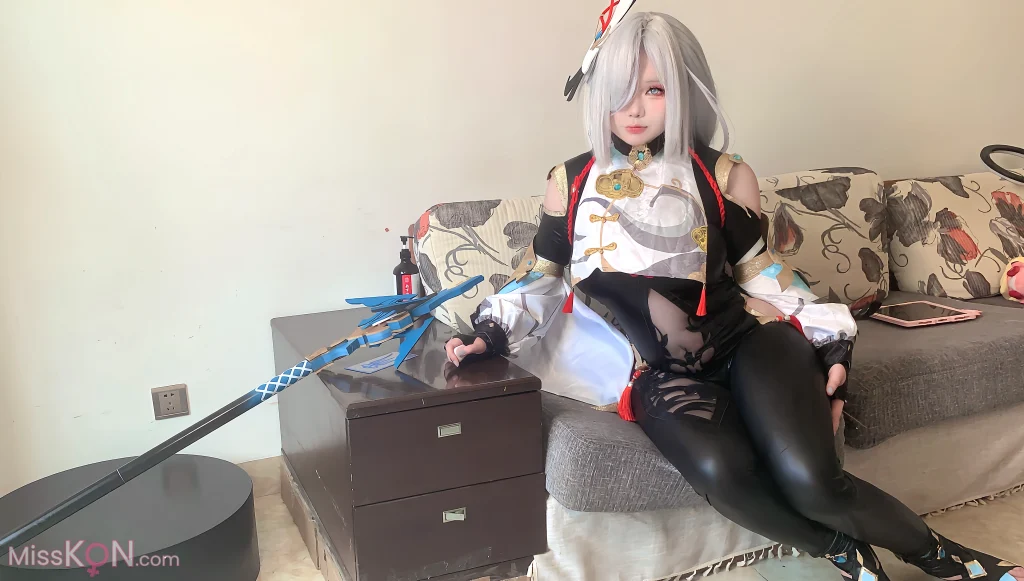 Coser@純愛neko: 原神-申鹤 (50 photos)