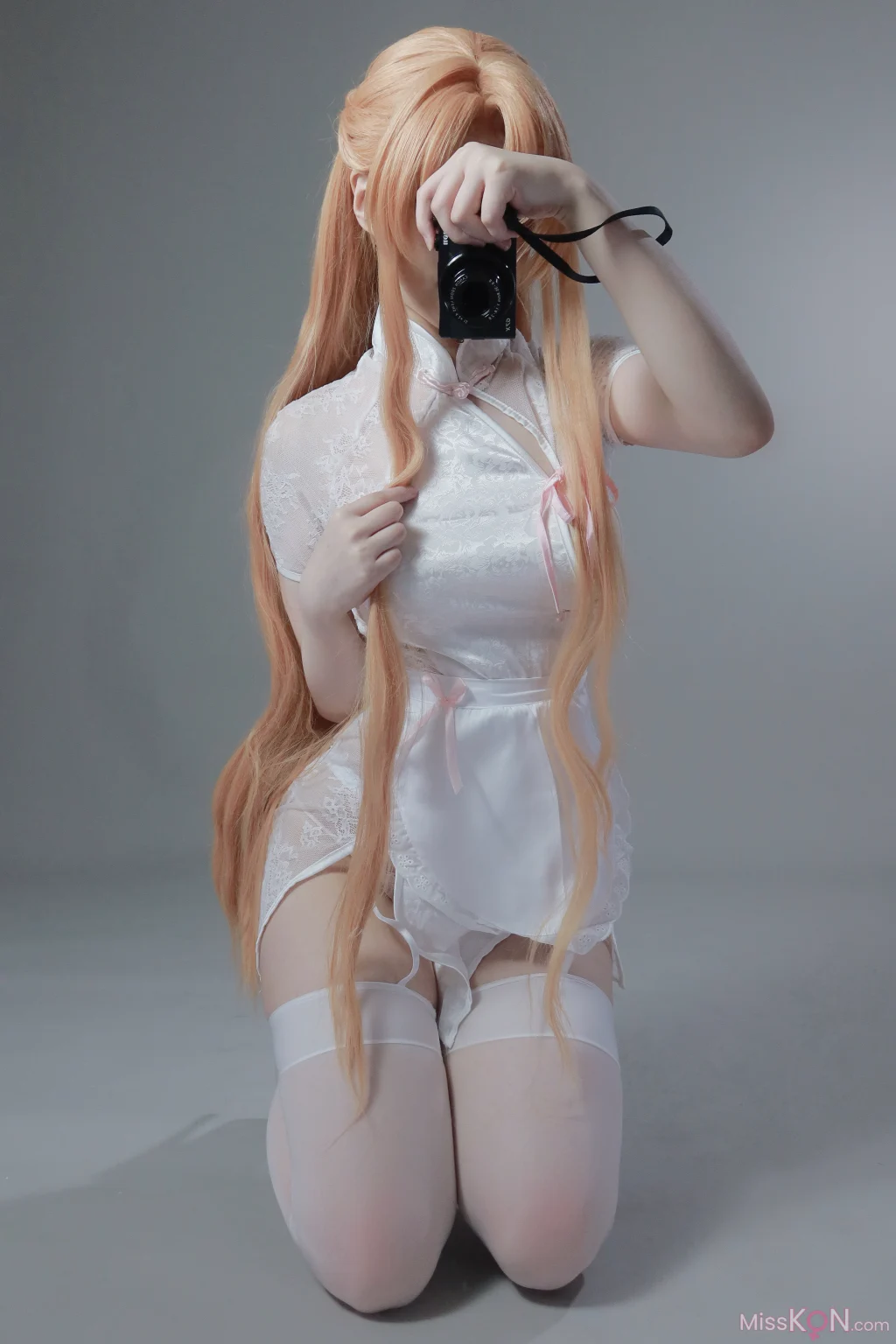 Coser@幼愛Youmeko: 亚丝娜 中华女仆 (42 photos)