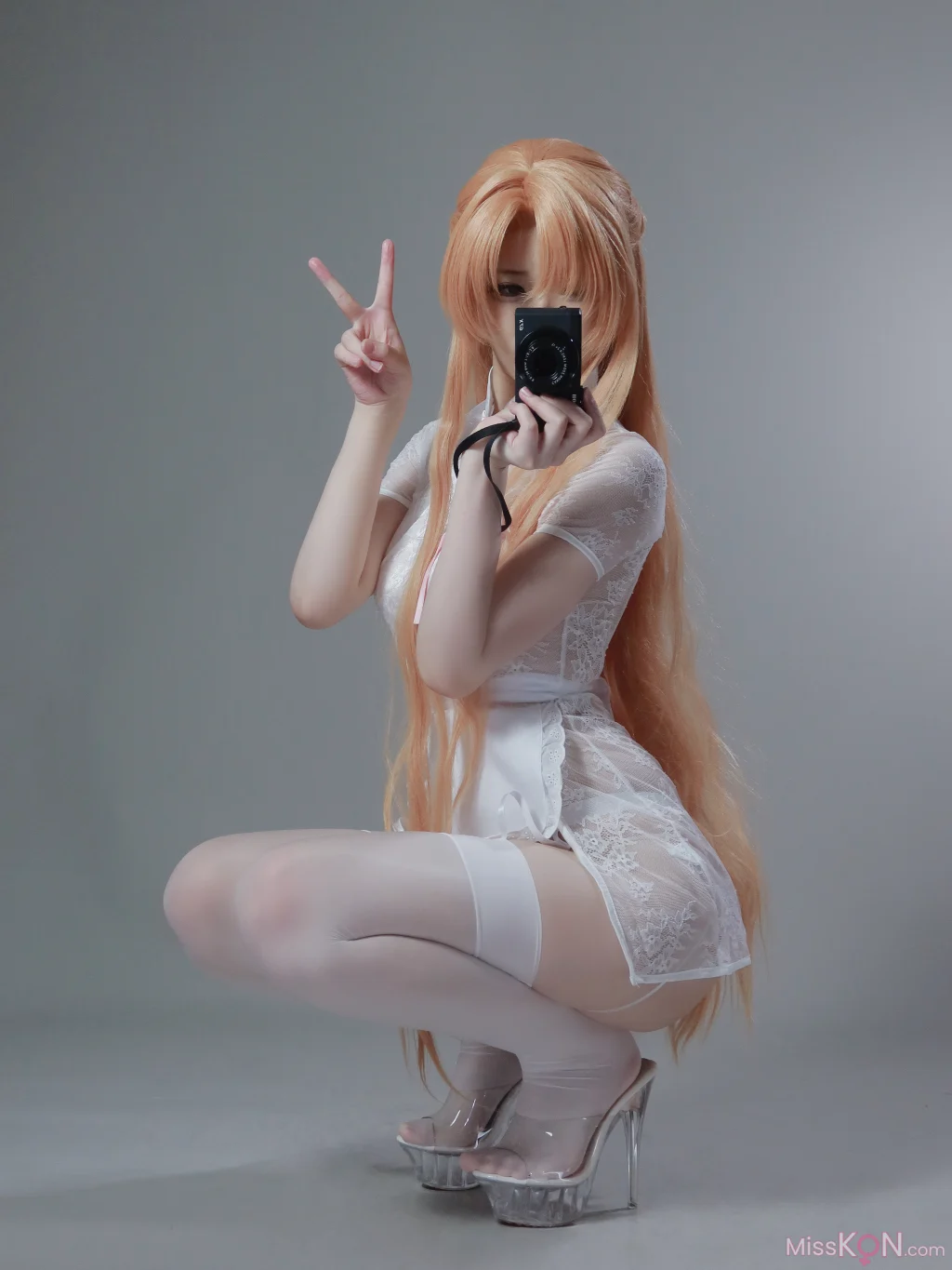 Coser@幼愛Youmeko: 亚丝娜 中华女仆 (42 photos)
