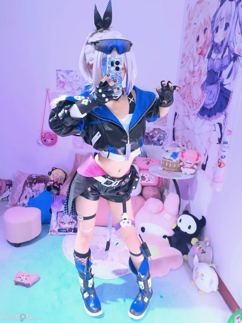Coser@染三ran3: 崩坏星穹铁道 银狼 衬衫 (108 photos + 7 videos)