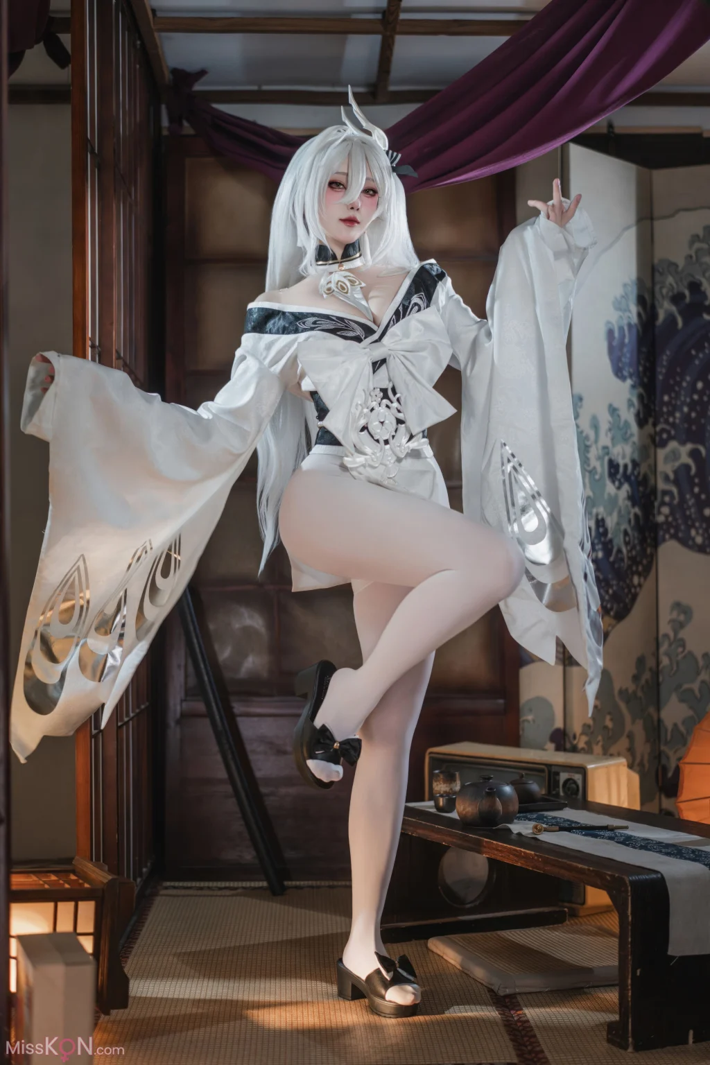 Coser@Natsuko夏夏子: 碧蓝航线 白凤 和服 (87 photos)