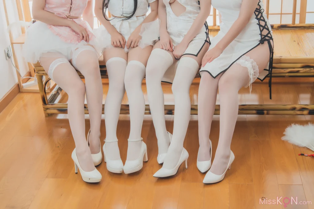 Coser@Yoko宅夏 & 小野 & 白金Saki & 前羽rr: 四人成双女友 (176 photos)
