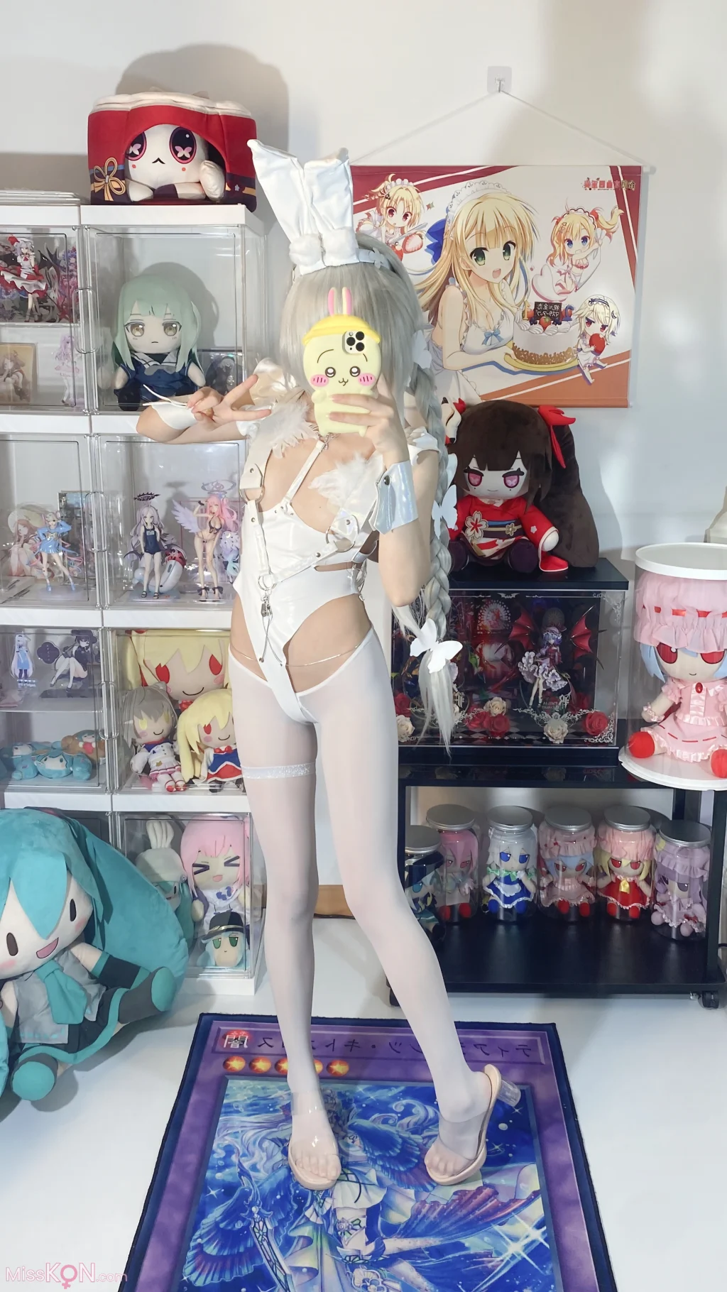Coser@白栎Shirly: 碧蓝航线 恶毒白兔 (67 photos + 10 videos)