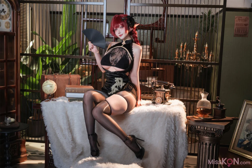 Coser@rioko凉凉子: 碧蓝航线 兴登堡旗袍 深阁舞戏 (25 photos) 4 Coser@rioko凉凉子: 碧蓝航线 兴登堡旗袍 深阁舞戏 (25 photos) 4
