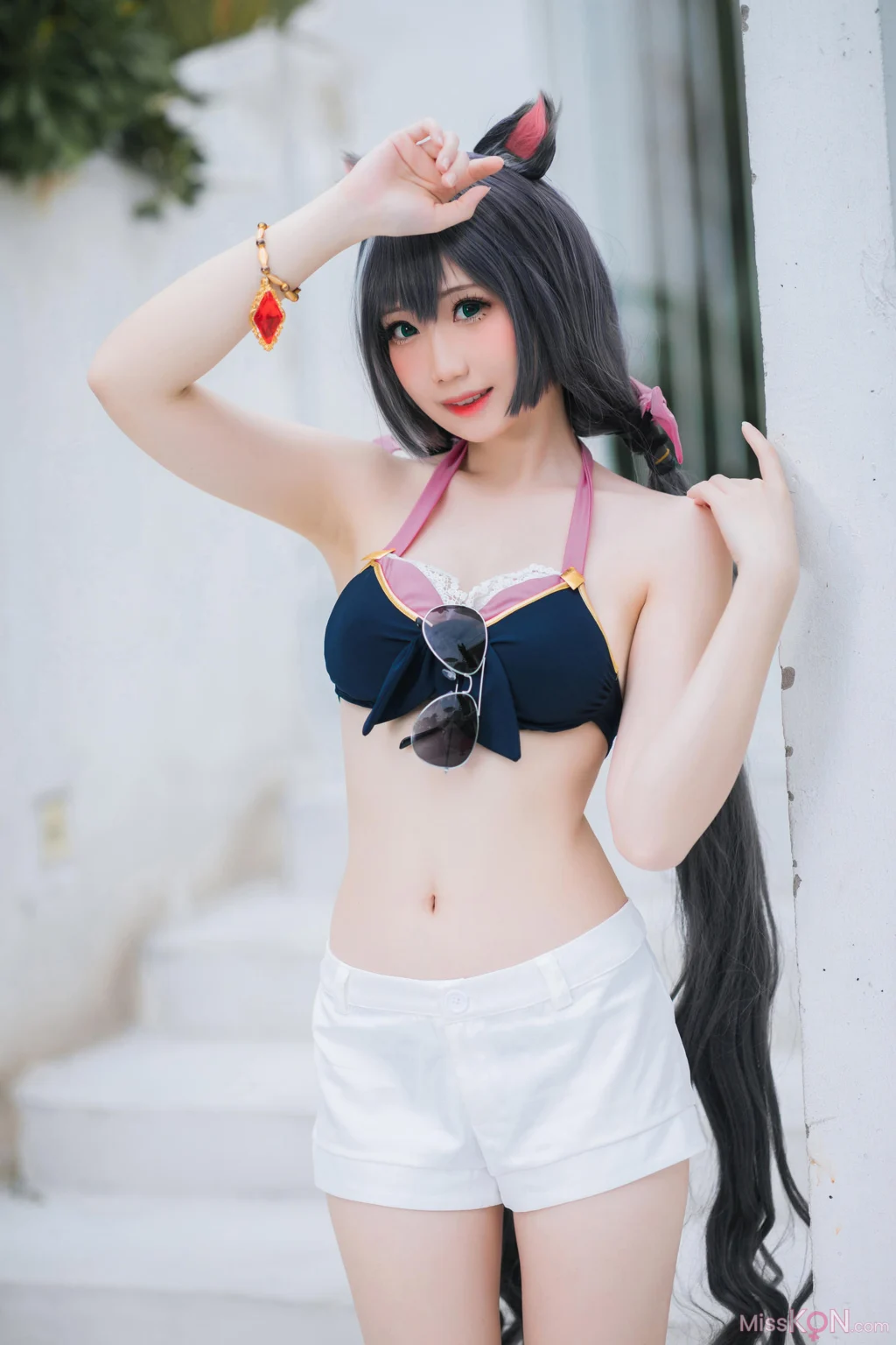 Coser@焖焖碳: 公主连结 凯露 泳装 (20 photos)