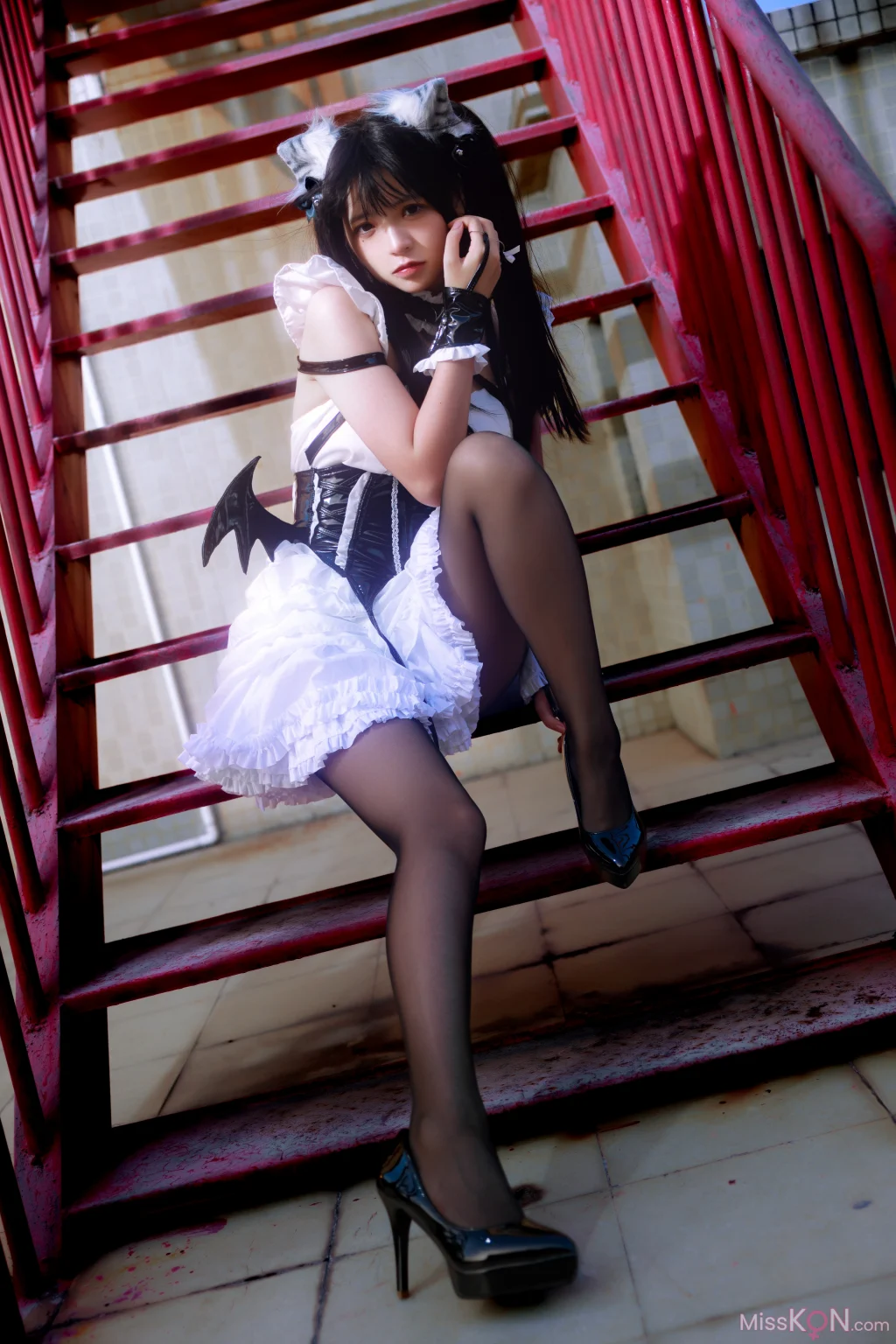 Coser@疯猫ss: 红梯女卟 (40 photos) 4 Coser@疯猫ss: 红梯女卟 (40 photos) 4
