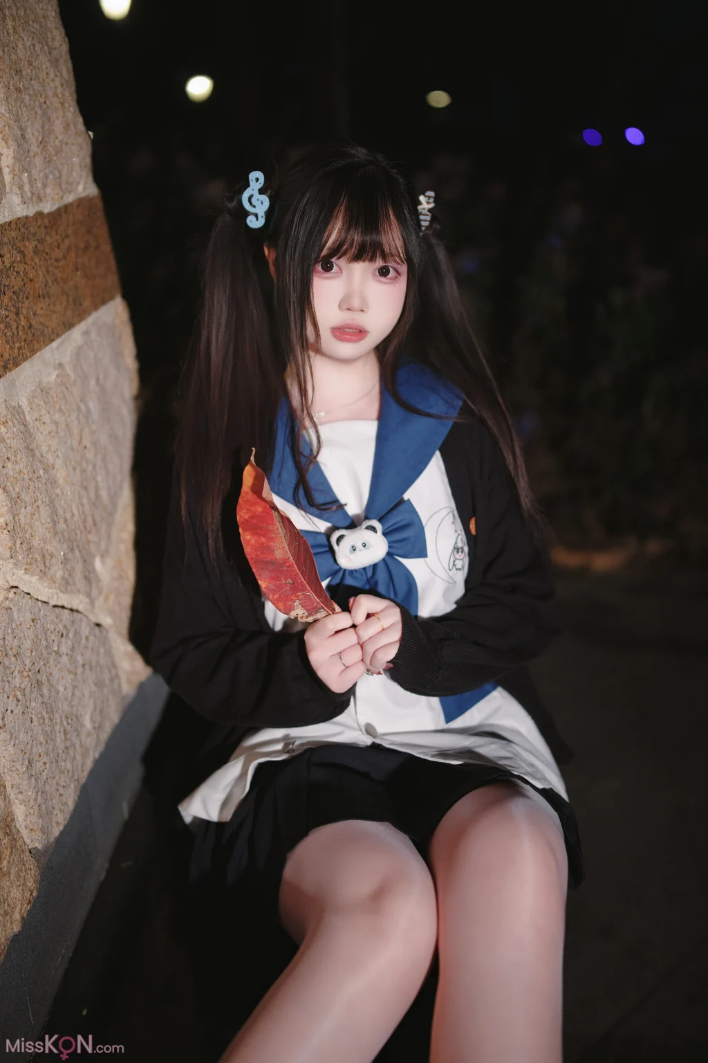 Coser@洛桑w伊梓: 桑梓双马尾jk (38 photos)