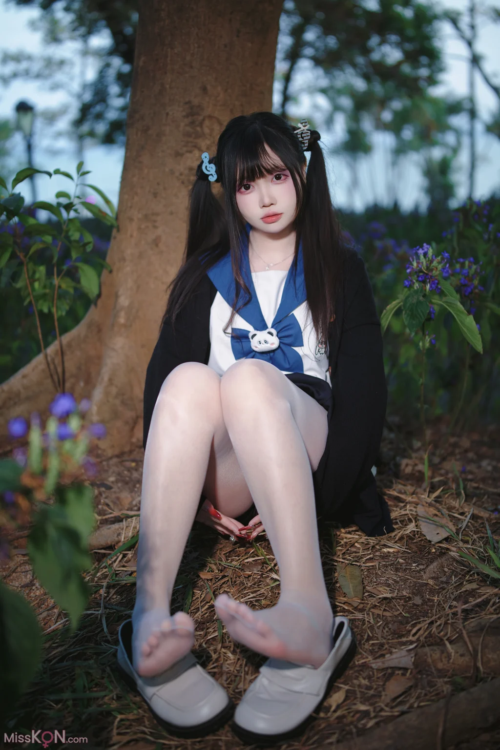 Coser@洛桑w伊梓: 桑梓双马尾jk (38 photos)