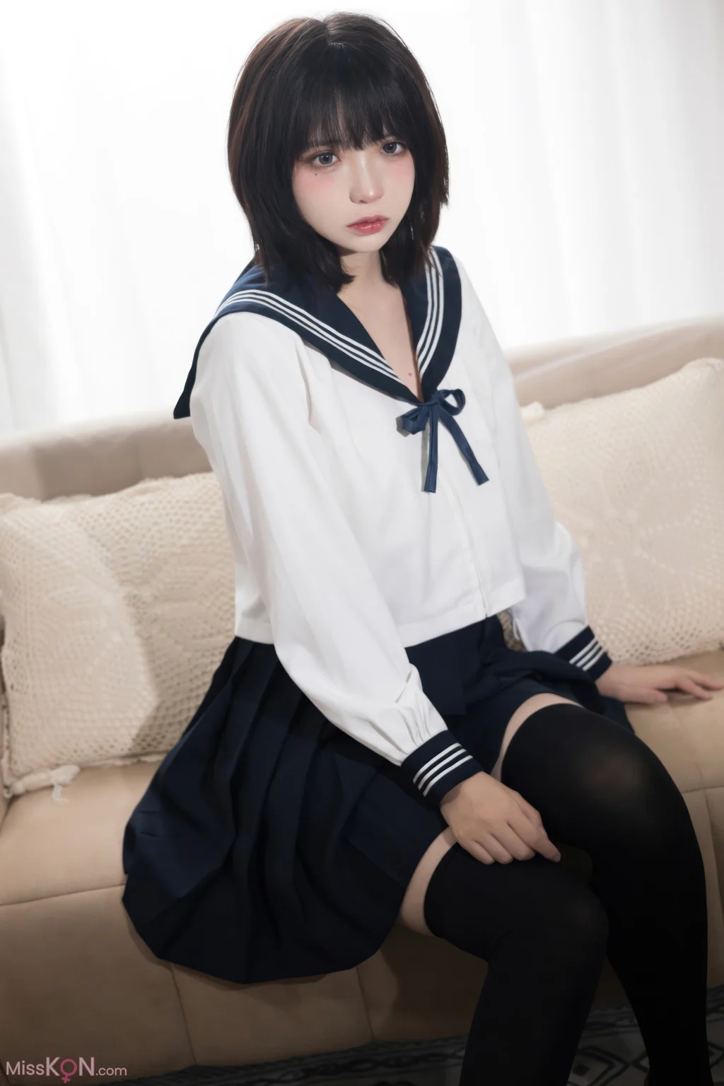 Coser@疯猫ss: 致郁JK (40 photos)