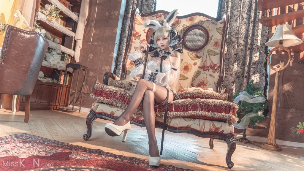 Coser@狐玖玖: 碧蓝航线 可畏 白兔女郎 (25 photos)