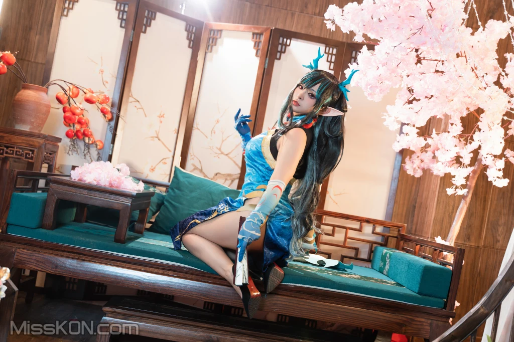 Coser@小和甜酒 & 橙风千雅: 明日方舟年夕旗袍双人御守 (199 photos) 7 Coser@小和甜酒 & 橙风千雅: 明日方舟年夕旗袍双人御守 (199 photos) 7