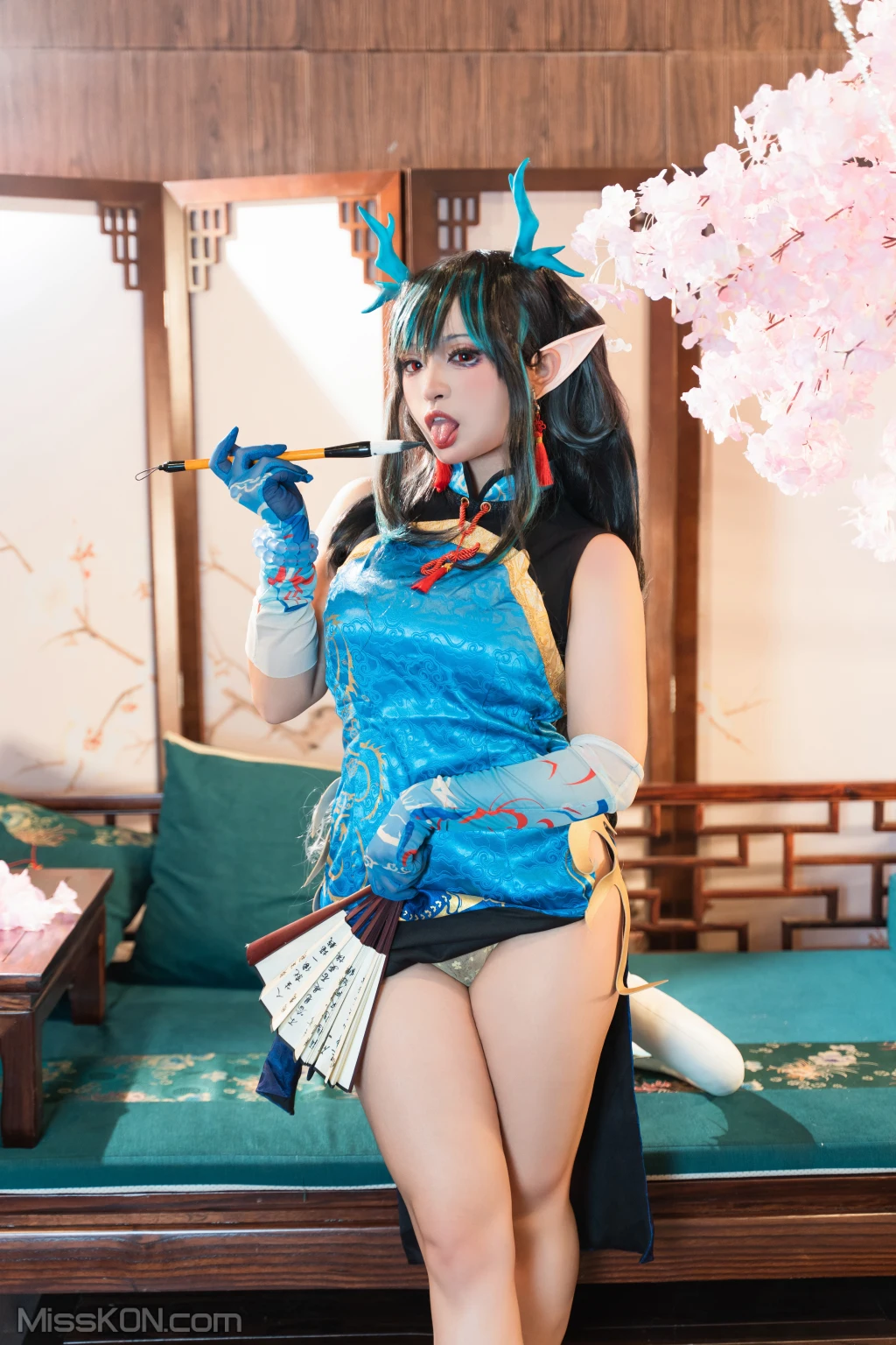 Coser@小和甜酒 & 橙风千雅: 明日方舟年夕旗袍双人御守 (199 photos) 18 Coser@小和甜酒 & 橙风千雅: 明日方舟年夕旗袍双人御守 (199 photos) 18