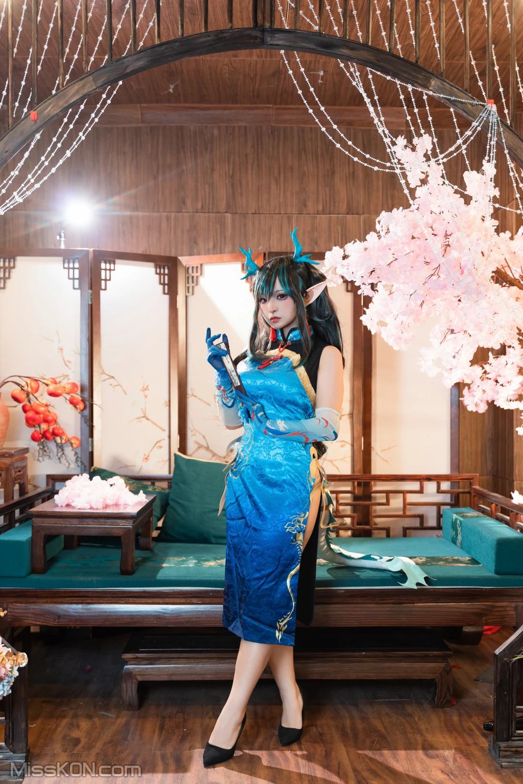 Coser@小和甜酒 & 橙风千雅: 明日方舟年夕旗袍双人御守 (199 photos) 11 Coser@小和甜酒 & 橙风千雅: 明日方舟年夕旗袍双人御守 (199 photos) 11