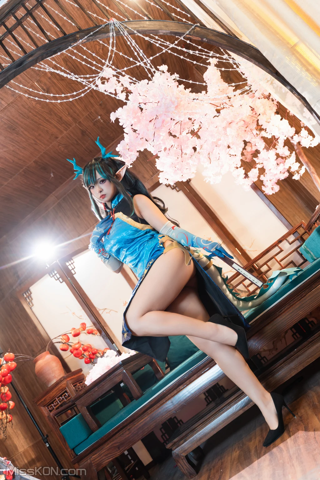 Coser@小和甜酒 & 橙风千雅: 明日方舟年夕旗袍双人御守 (199 photos) 14 Coser@小和甜酒 & 橙风千雅: 明日方舟年夕旗袍双人御守 (199 photos) 14