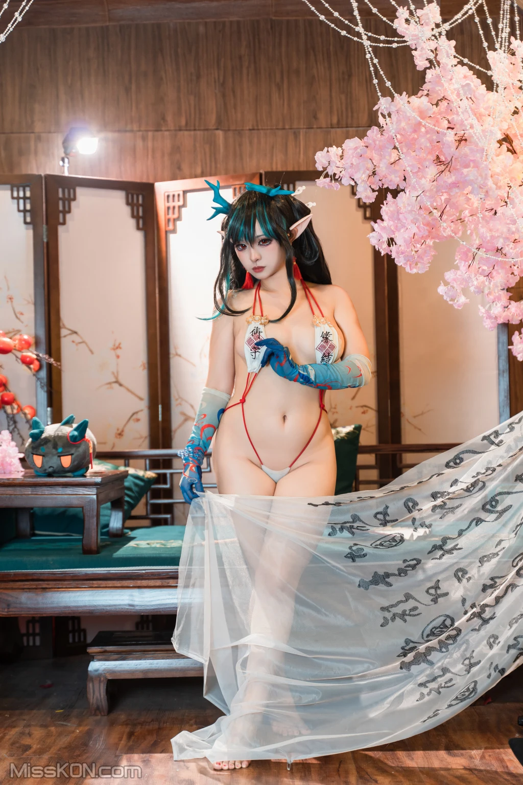 Coser@小和甜酒 & 橙风千雅: 明日方舟年夕旗袍双人御守 (199 photos) 2 Coser@小和甜酒 & 橙风千雅: 明日方舟年夕旗袍双人御守 (199 photos) 2