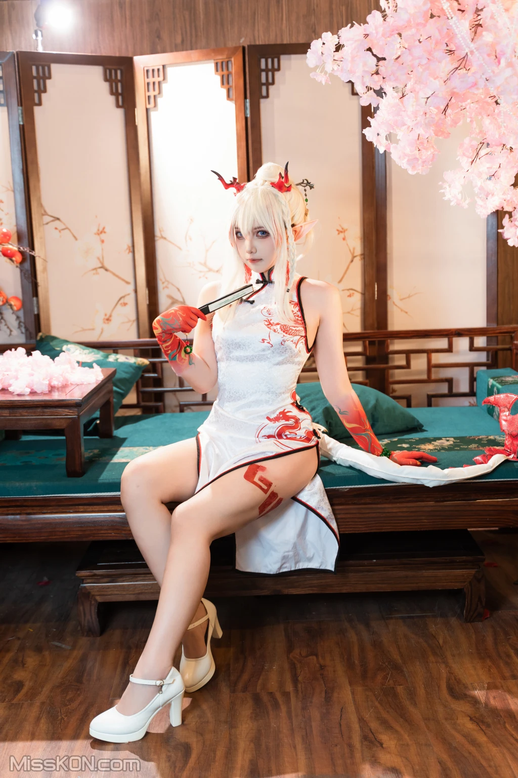 Coser@小和甜酒 & 橙风千雅: 明日方舟年夕旗袍双人御守 (199 photos) 9 Coser@小和甜酒 & 橙风千雅: 明日方舟年夕旗袍双人御守 (199 photos) 9