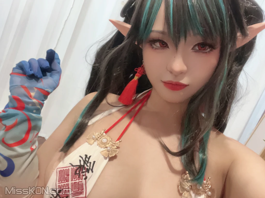 Coser@小和甜酒 & 橙风千雅: 明日方舟年夕旗袍双人御守 (199 photos) 2 Coser@小和甜酒 & 橙风千雅: 明日方舟年夕旗袍双人御守 (199 photos) 2