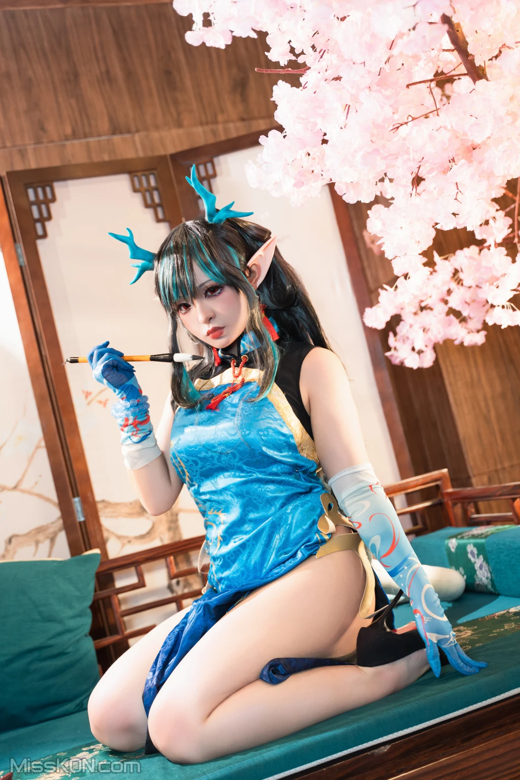 Coser@小和甜酒 & 橙风千雅: 明日方舟年夕旗袍双人御守 (199 photos) 2 Coser@小和甜酒 & 橙风千雅: 明日方舟年夕旗袍双人御守 (199 photos) 2