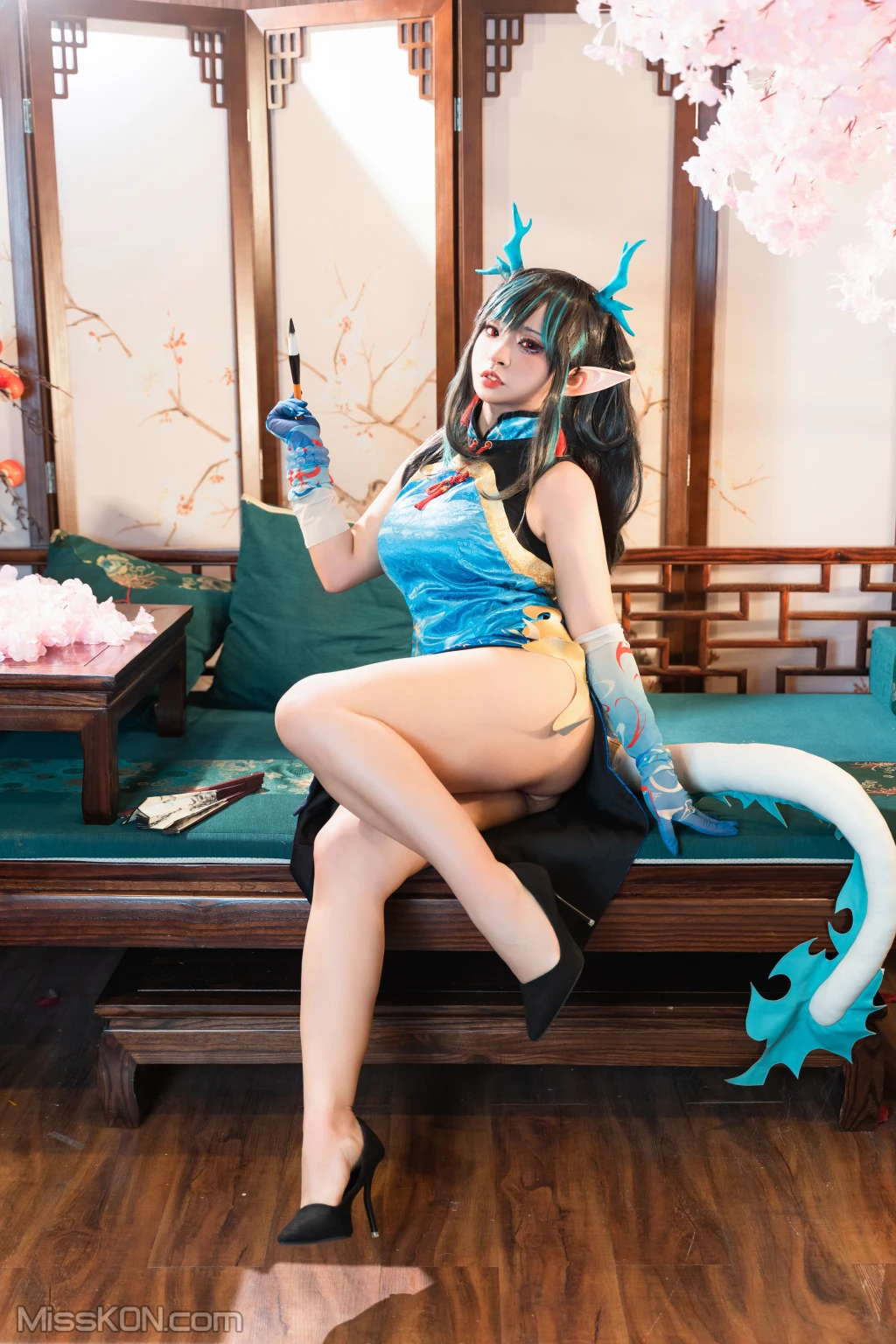 Coser@小和甜酒 & 橙风千雅: 明日方舟年夕旗袍双人御守 (199 photos) 19 Coser@小和甜酒 & 橙风千雅: 明日方舟年夕旗袍双人御守 (199 photos) 19
