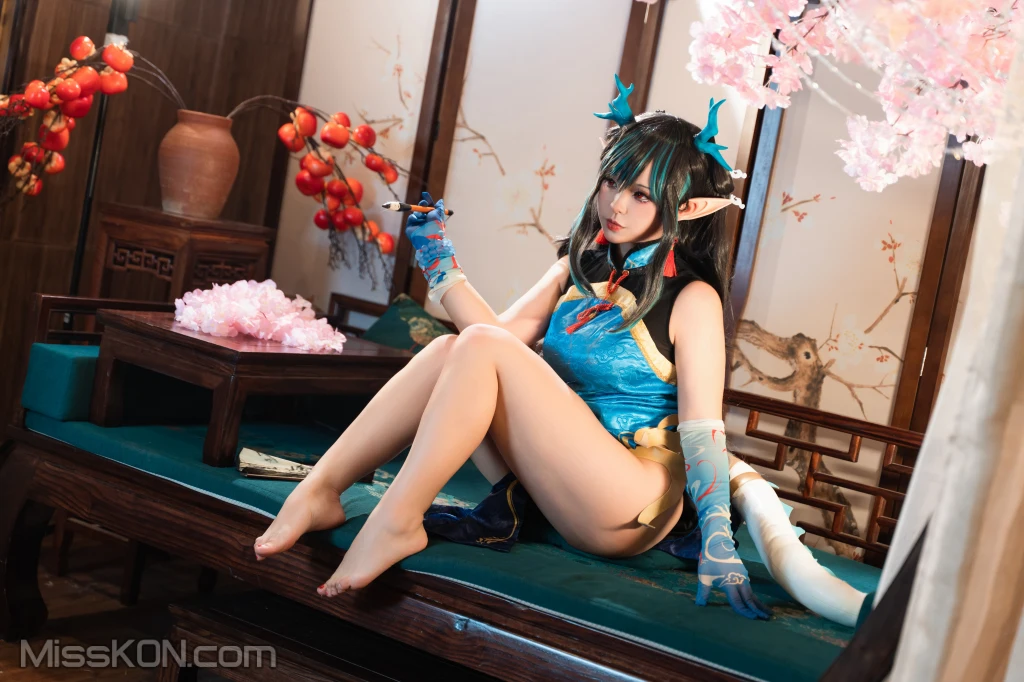 Coser@小和甜酒 & 橙风千雅: 明日方舟年夕旗袍双人御守 (199 photos) 9 Coser@小和甜酒 & 橙风千雅: 明日方舟年夕旗袍双人御守 (199 photos) 9