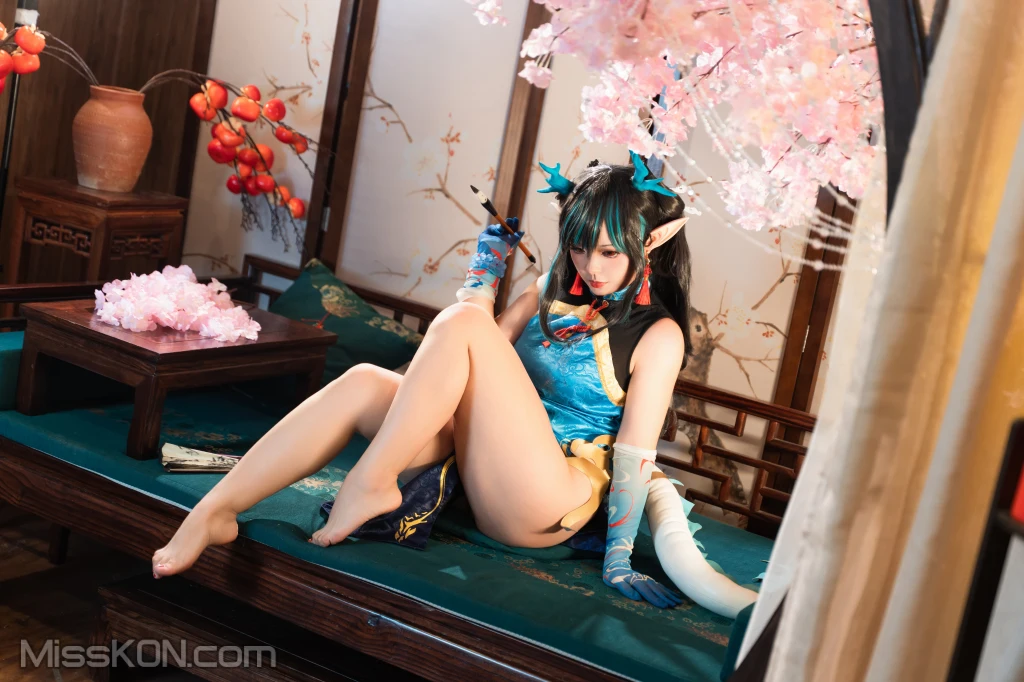 Coser@小和甜酒 & 橙风千雅: 明日方舟年夕旗袍双人御守 (199 photos) 10 Coser@小和甜酒 & 橙风千雅: 明日方舟年夕旗袍双人御守 (199 photos) 10