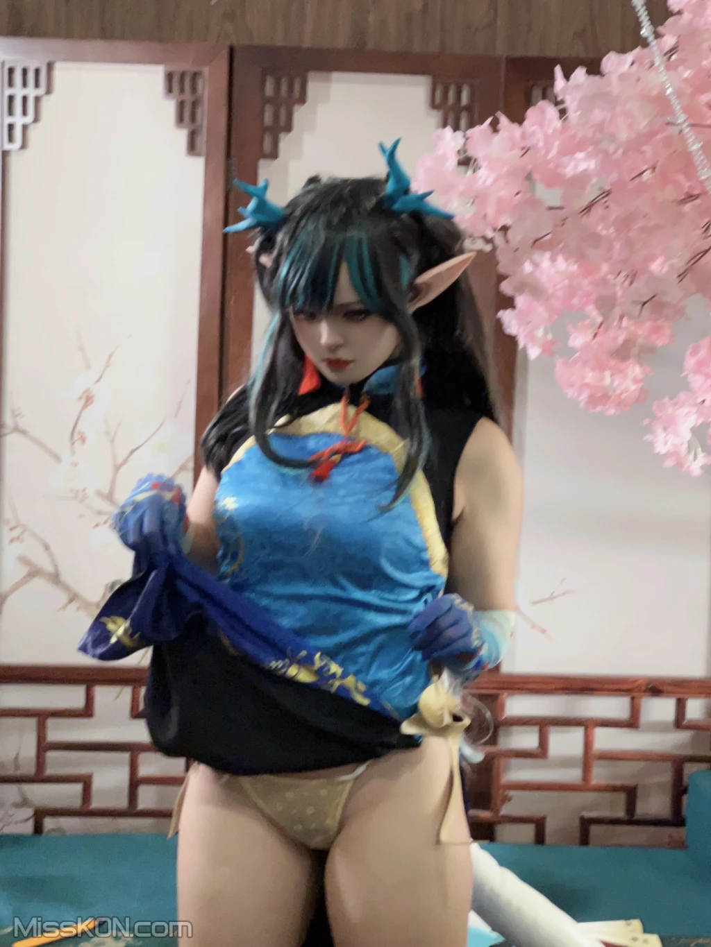 Coser@小和甜酒 & 橙风千雅: 明日方舟年夕旗袍双人御守 (199 photos) 4 Coser@小和甜酒 & 橙风千雅: 明日方舟年夕旗袍双人御守 (199 photos) 4