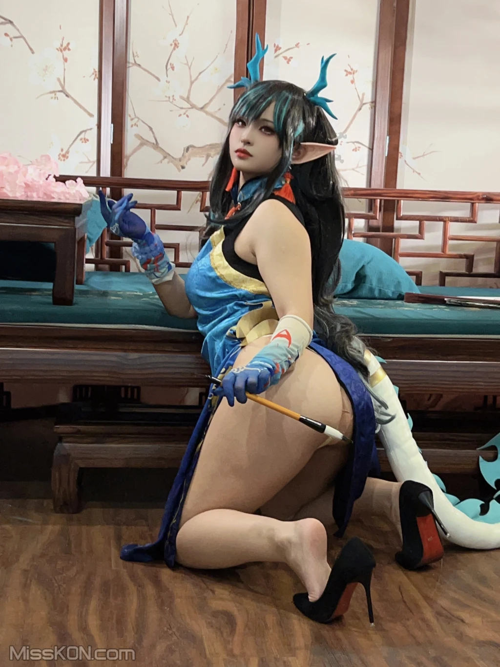 Coser@小和甜酒 & 橙风千雅: 明日方舟年夕旗袍双人御守 (199 photos) 12 Coser@小和甜酒 & 橙风千雅: 明日方舟年夕旗袍双人御守 (199 photos) 12