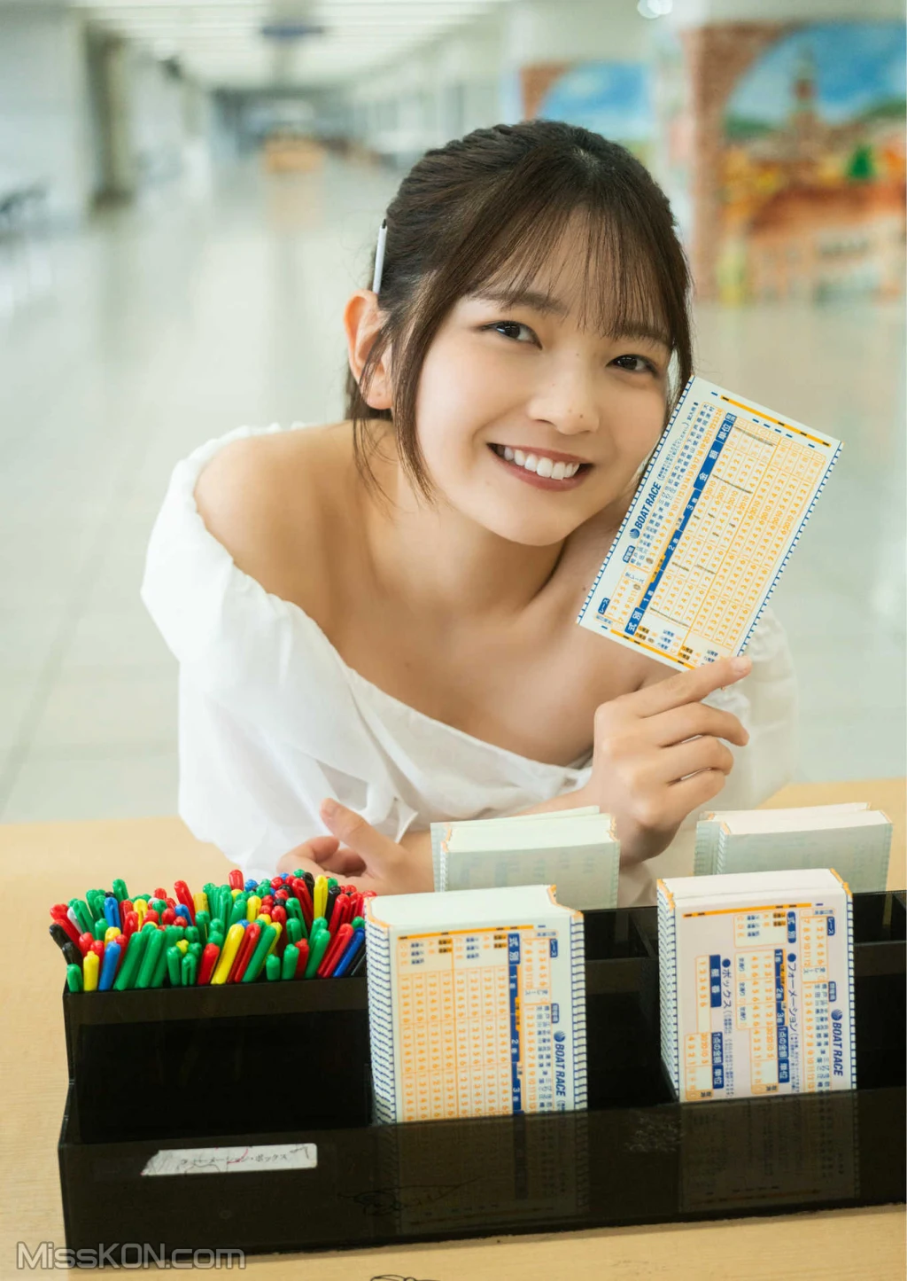 [JP] Fukutome Mitsuho (福留光帆): 正直、カワイイ！ (57 photos) 