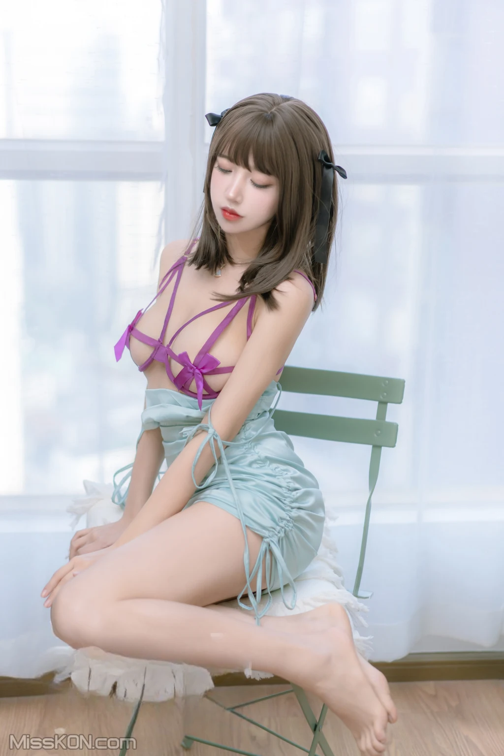 Coser@过期米线线喵: 邻居家的妹妹 (51 photos) 