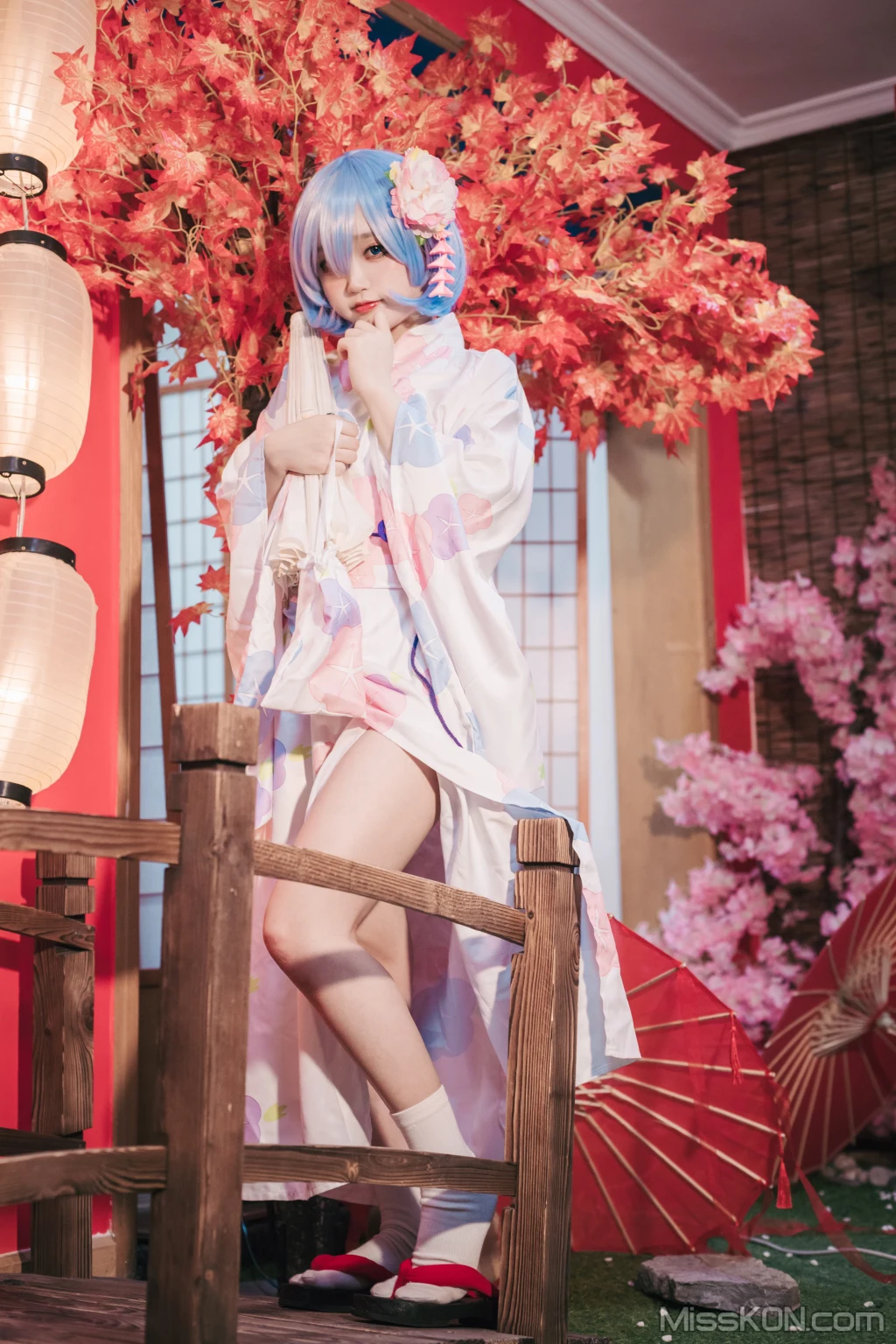 Coser@神沢永莉: 蕾姆和风 (47 photos) 