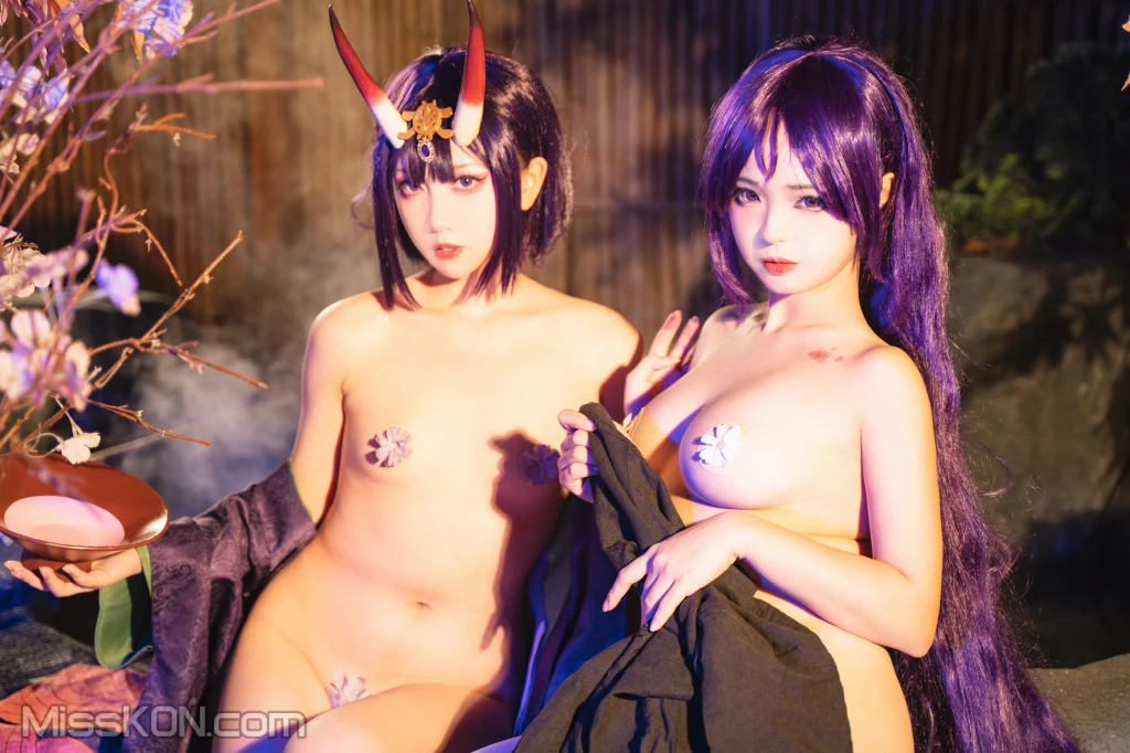 Coser@小和甜酒 & 阿呀: 温泉酒吞奶光双人 (193 photos ) 10 Coser@小和甜酒 & 阿呀: 温泉酒吞奶光双人 (193 photos ) 10