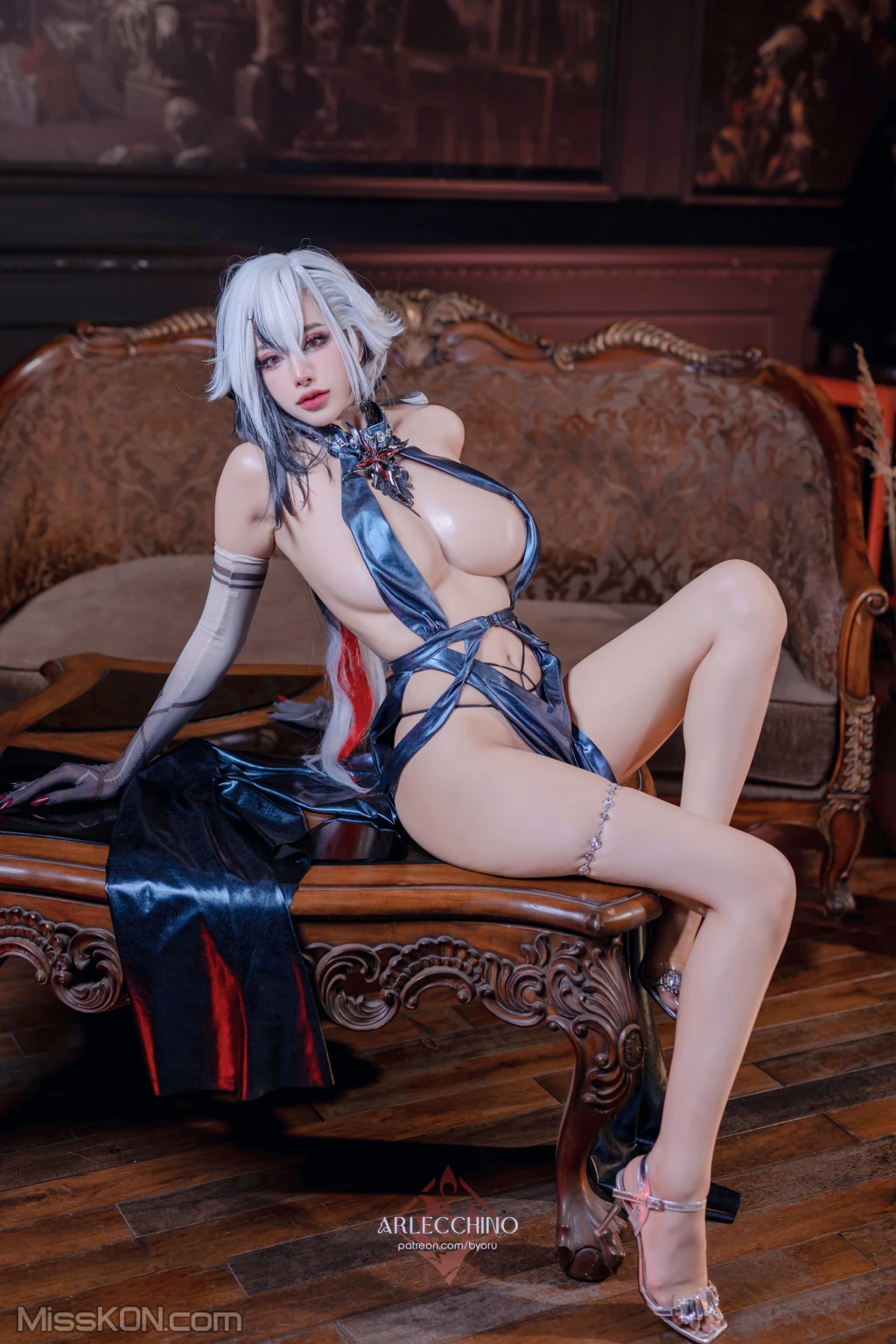Coser@Byoru: Genshin Impact Arlecchino Dress (94 photos ) 18 Coser@Byoru: Genshin Impact Arlecchino Dress (94 photos ) 18