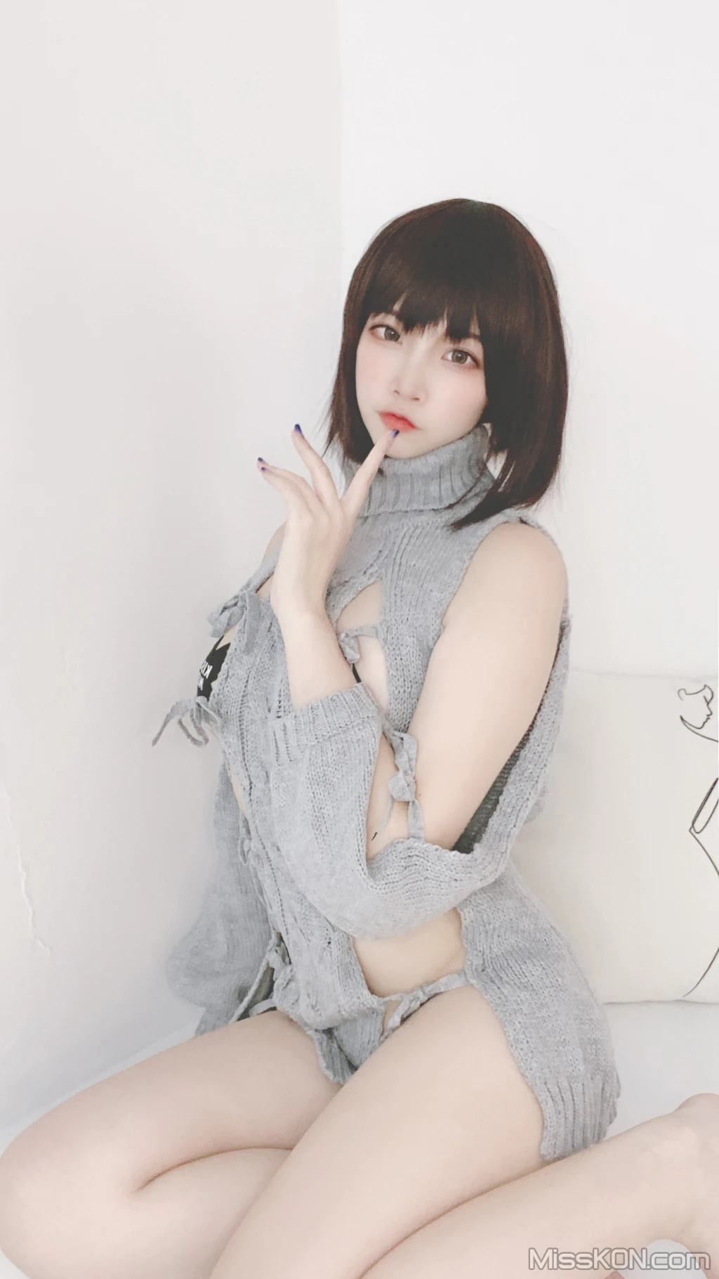 Coser@二佐Nisa: 私房洞洞毛衣 (66 photos ) 0 Coser@二佐Nisa: 私房洞洞毛衣 (66 photos ) 0