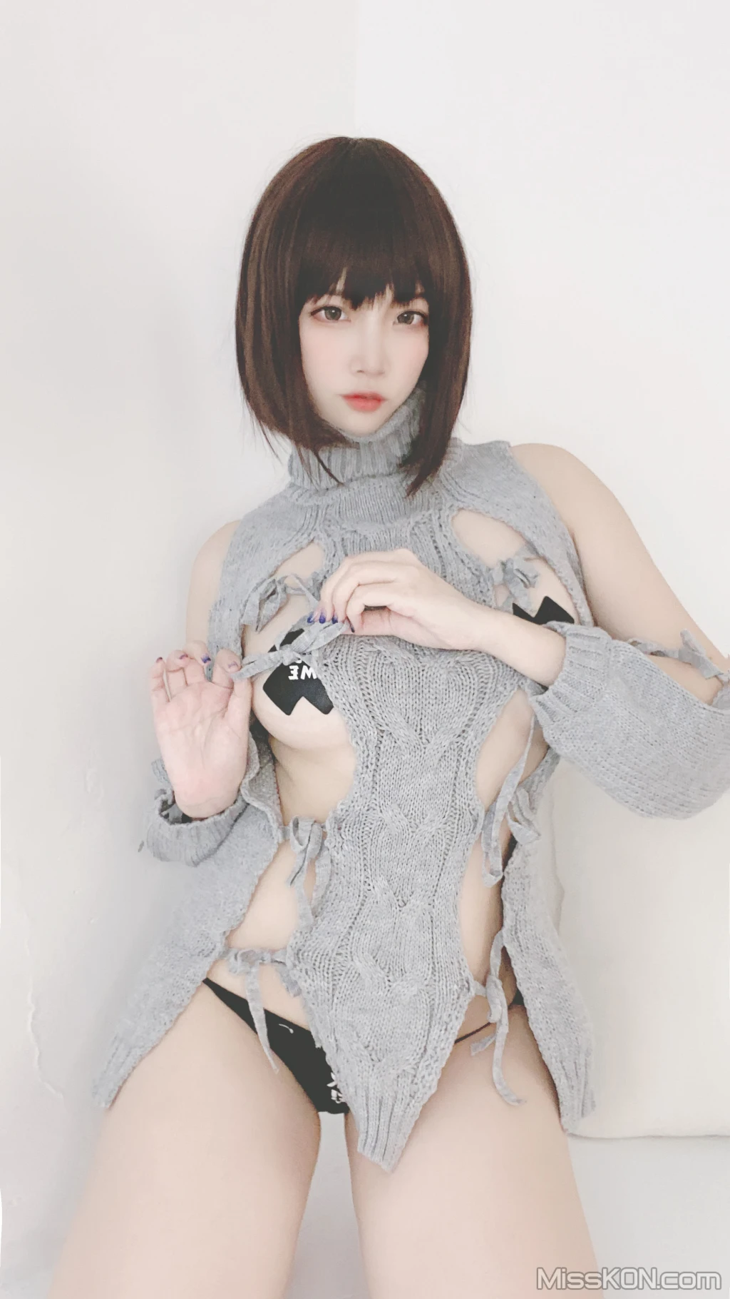 Coser@二佐Nisa: 私房洞洞毛衣 (66 photos ) 6 Coser@二佐Nisa: 私房洞洞毛衣 (66 photos ) 6