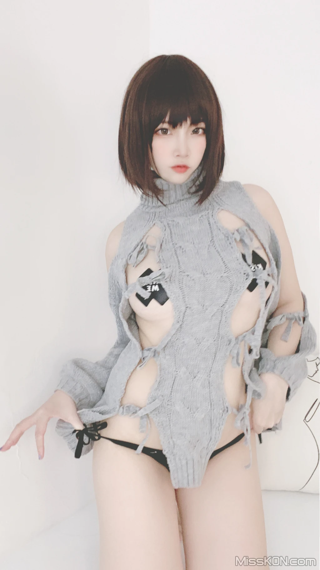 Coser@二佐Nisa: 私房洞洞毛衣 (66 photos ) 10 Coser@二佐Nisa: 私房洞洞毛衣 (66 photos ) 10